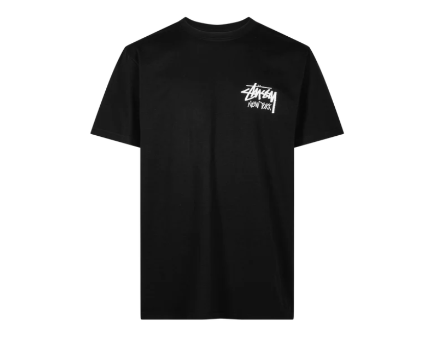 Stussy Stock New York Tee Black