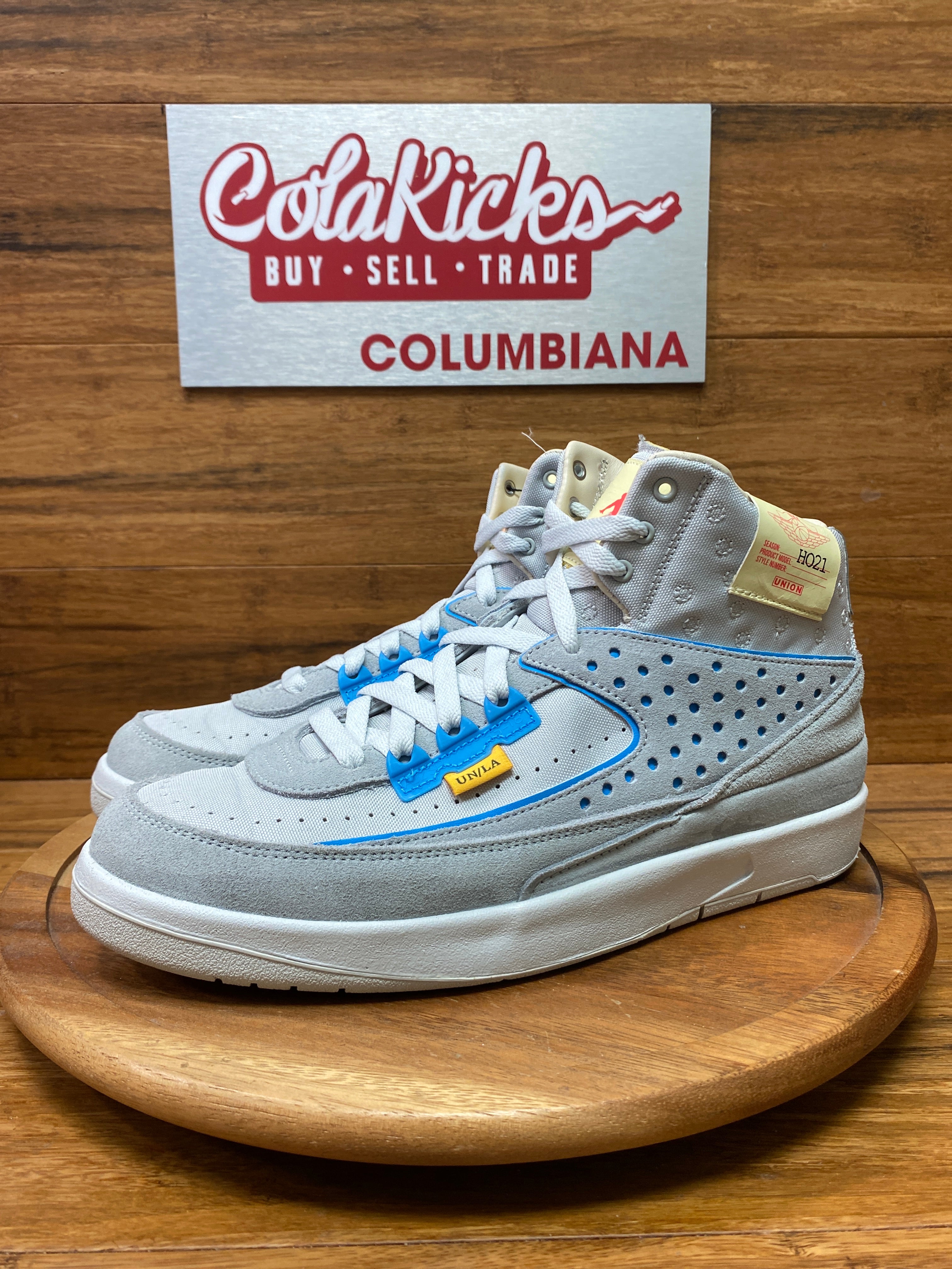 Jordan 2 Retro SP Union Grey Fog