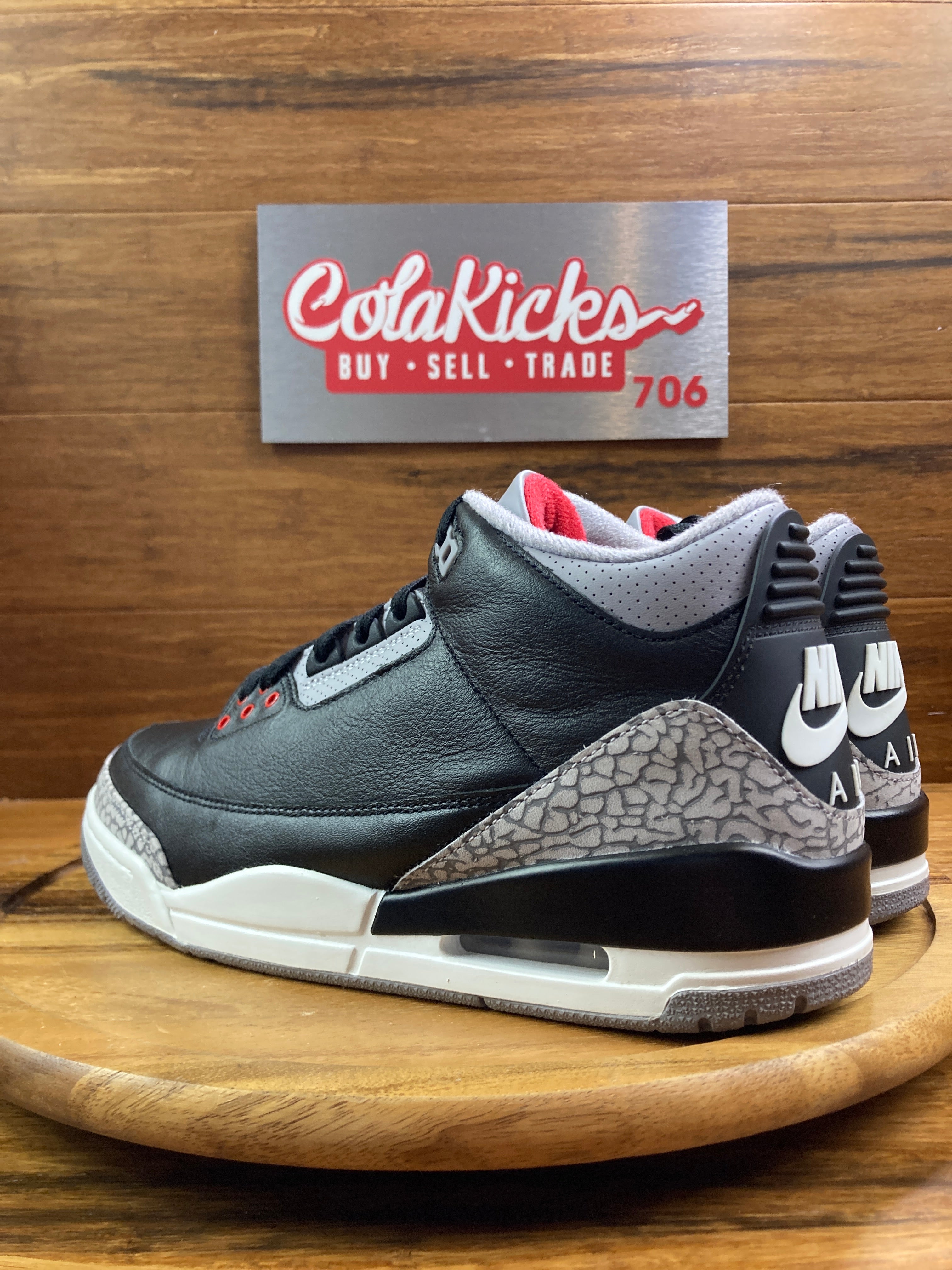 Jordan 3 Retro OG Black Cement (2024)