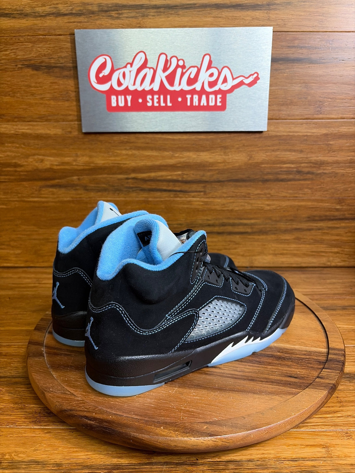 Jordan 5 Retro Black University Blue (2026) (GS)