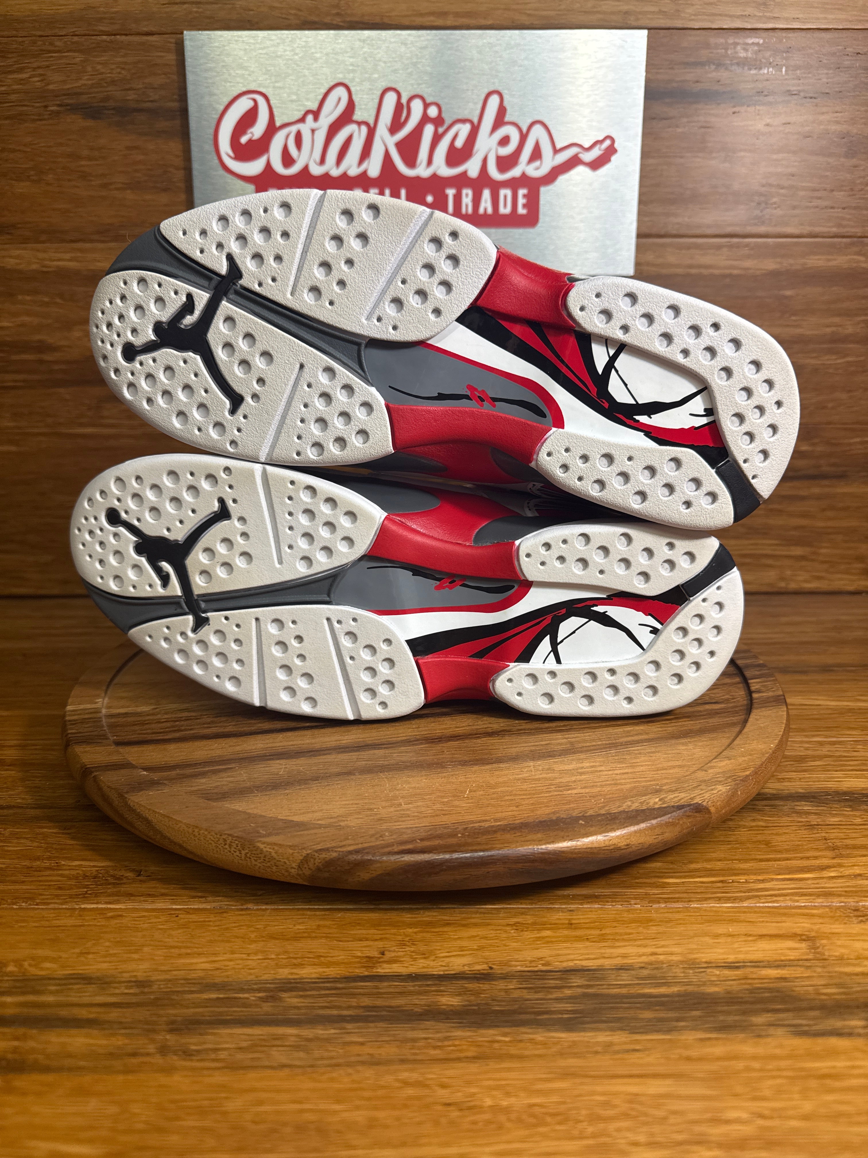 Jordan 8 Retro White True Red (2025)