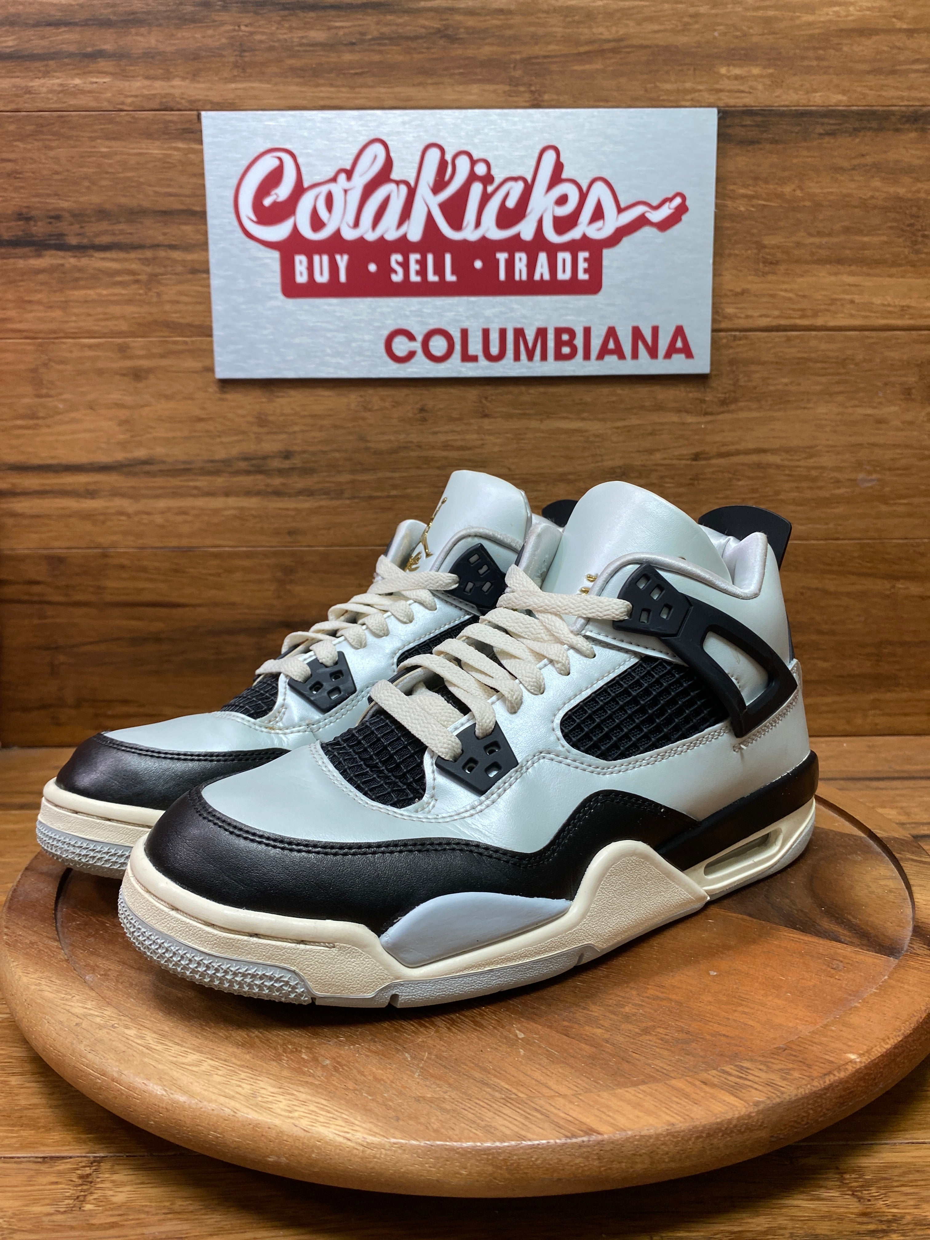 Jordan 4 Retro Platinum Gold (GS)