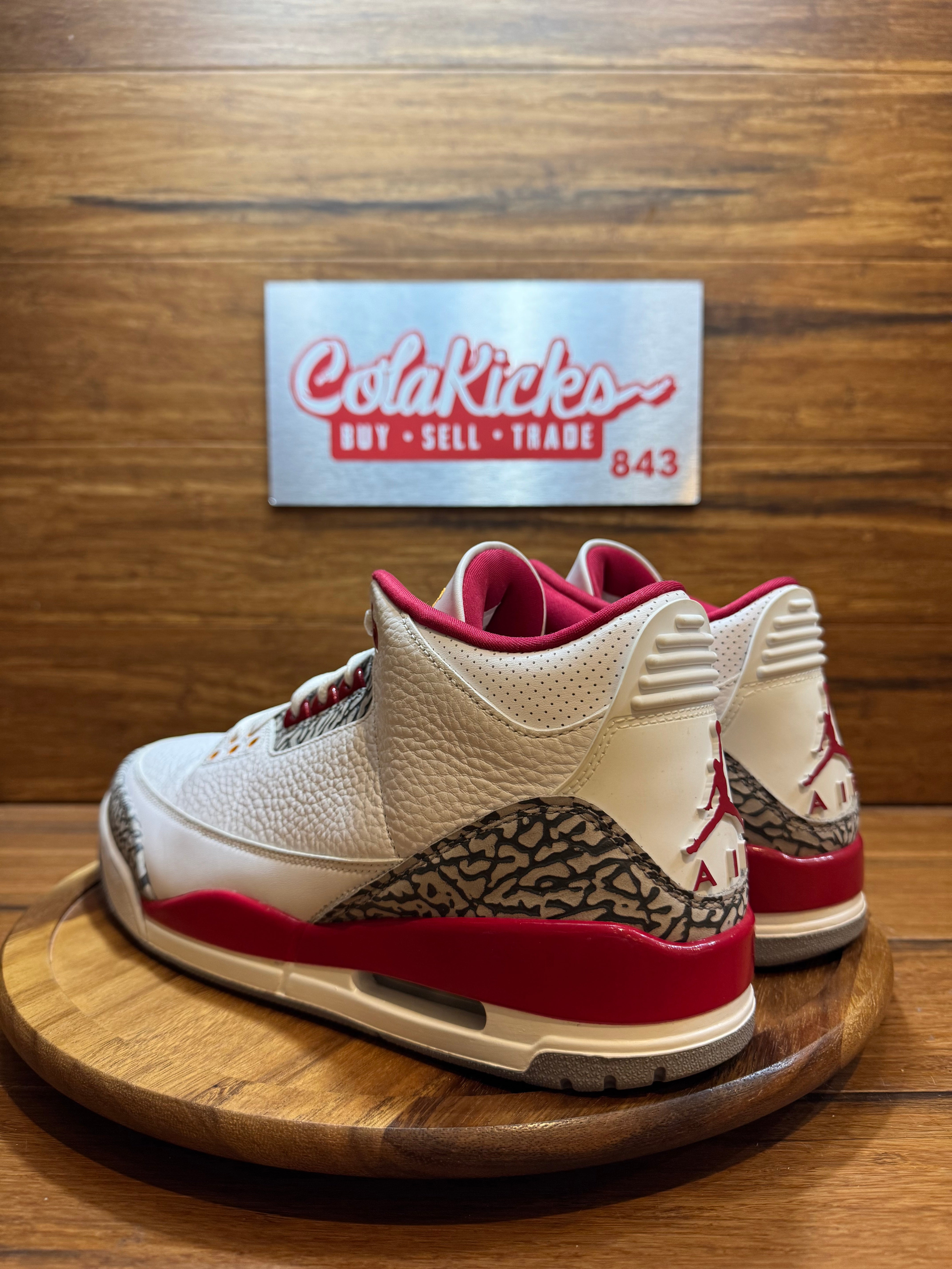 Jordan 3 Retro Cardinal Red