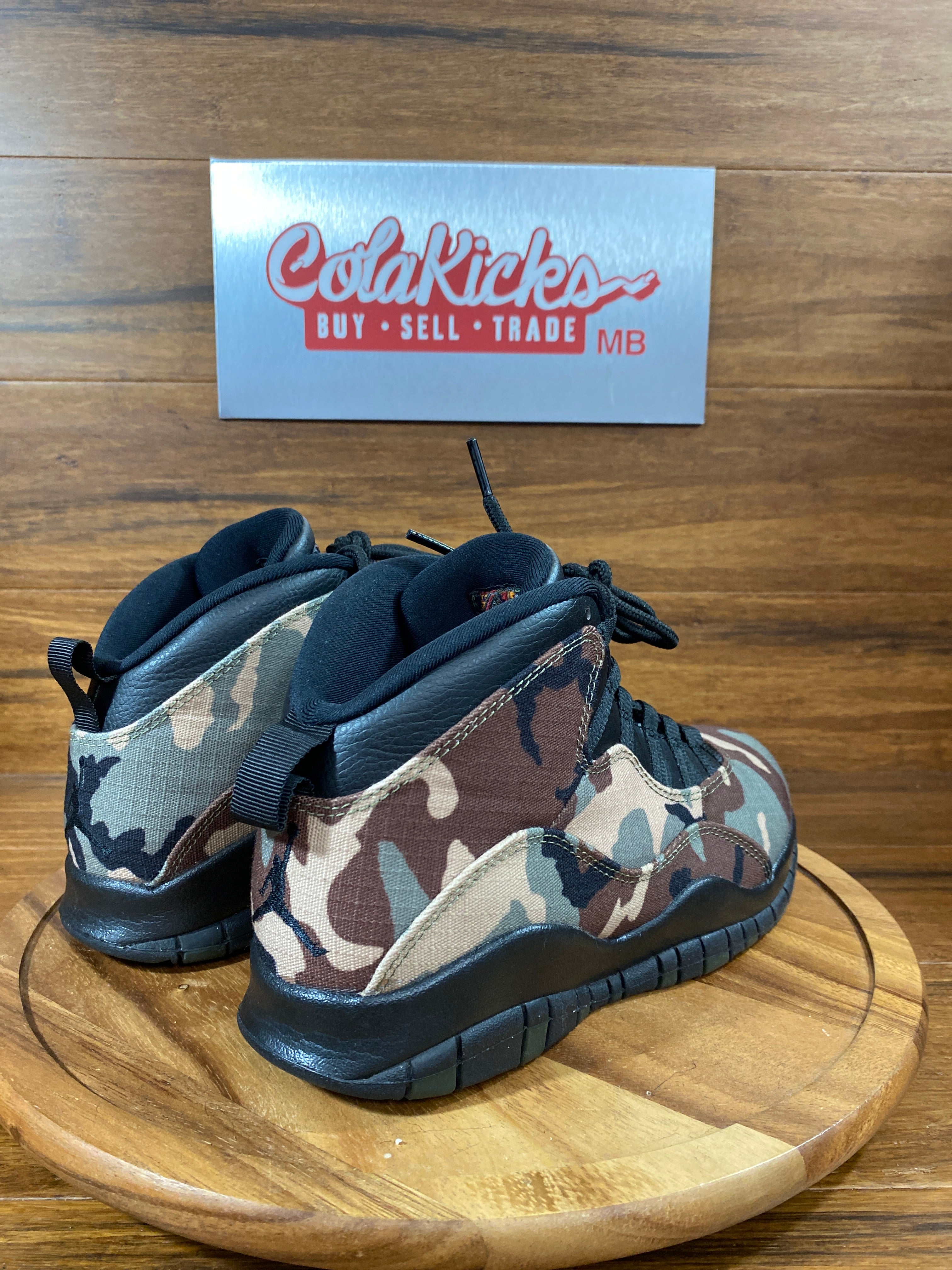 Jordan 10 Retro Woodland Camo