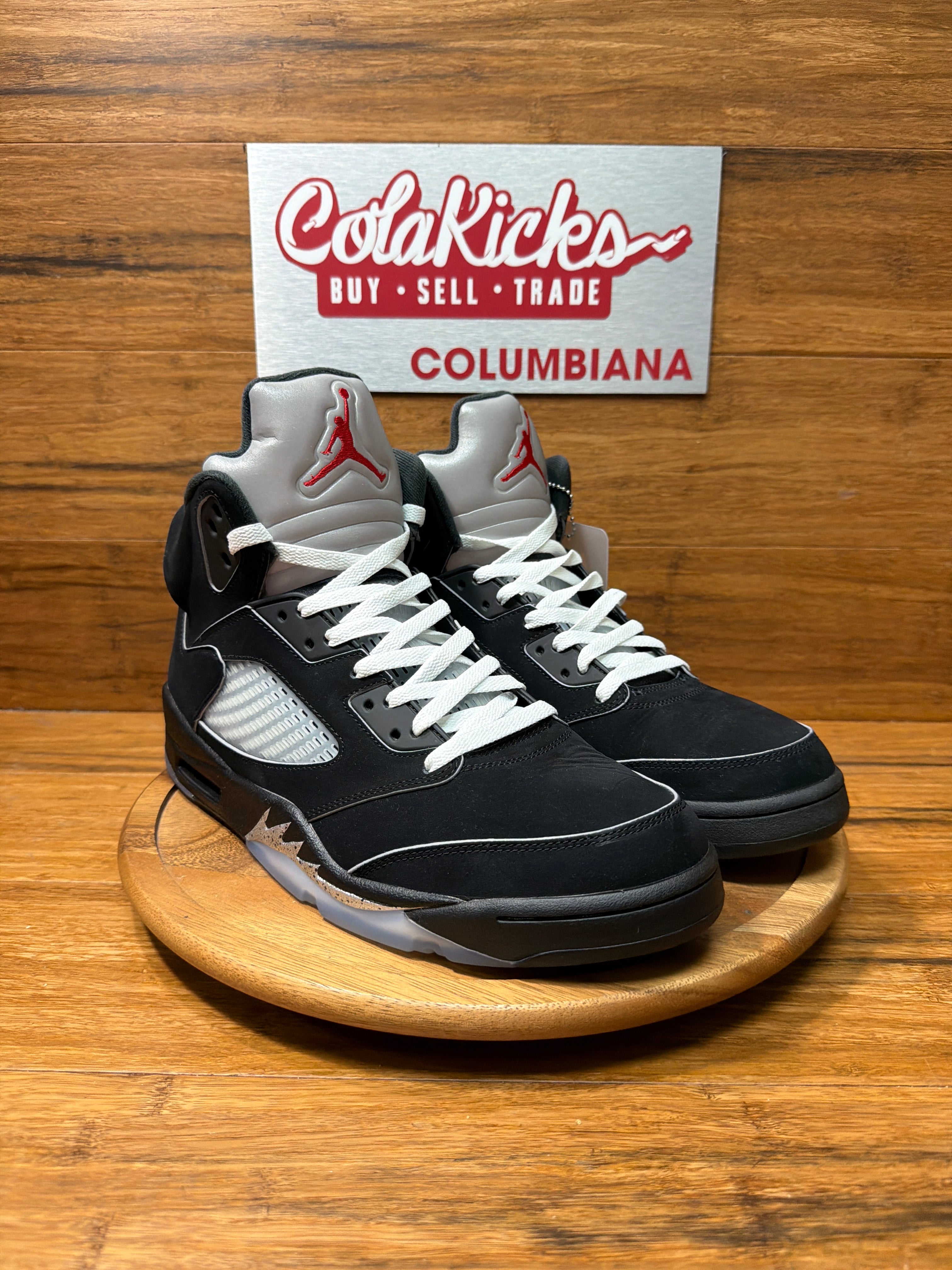 Jordan 5 Retro OG Black Metallic Reimagined (Missing Lace Lock)
