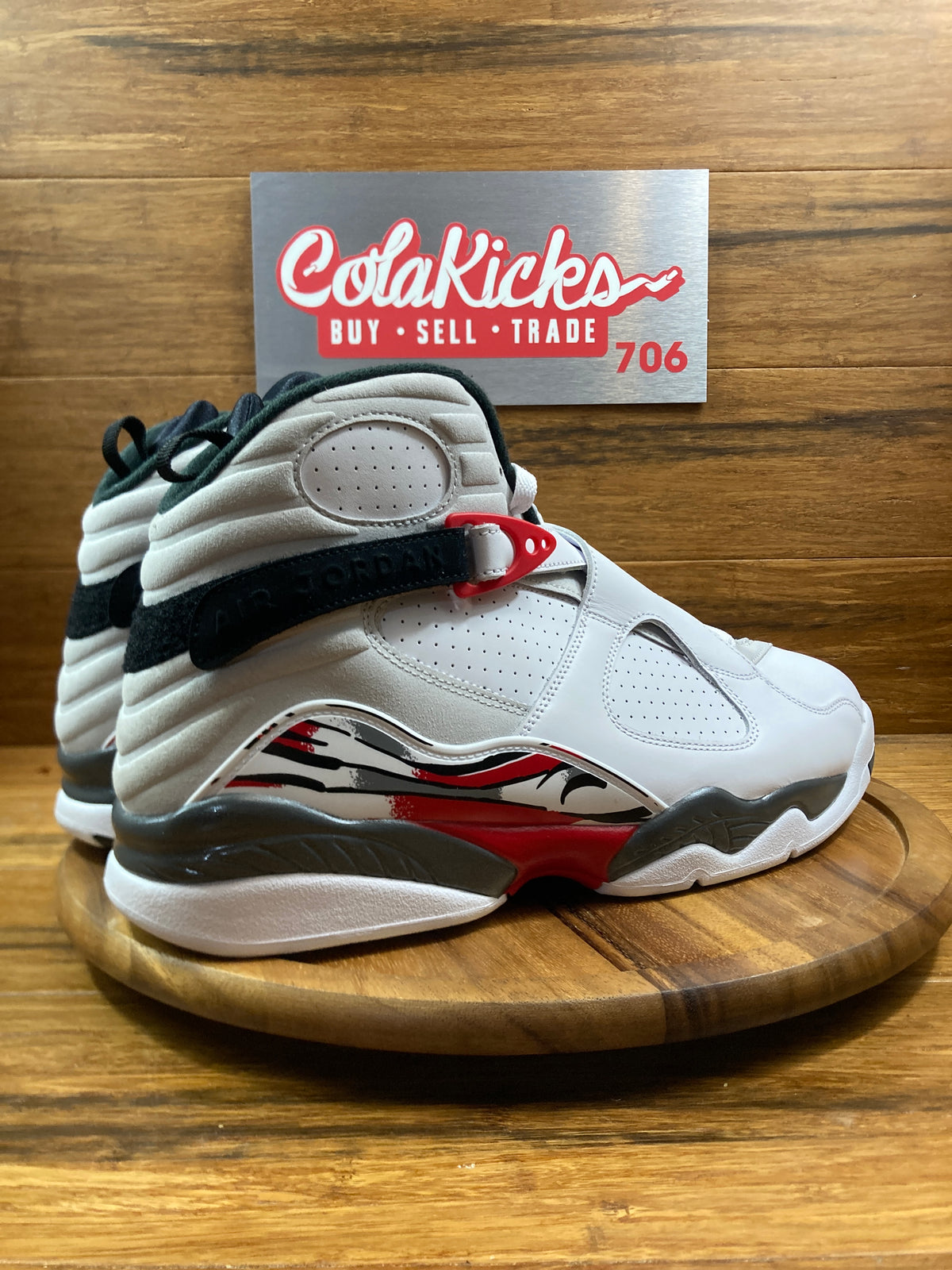 Jordan 8 Retro White True Red (2025)