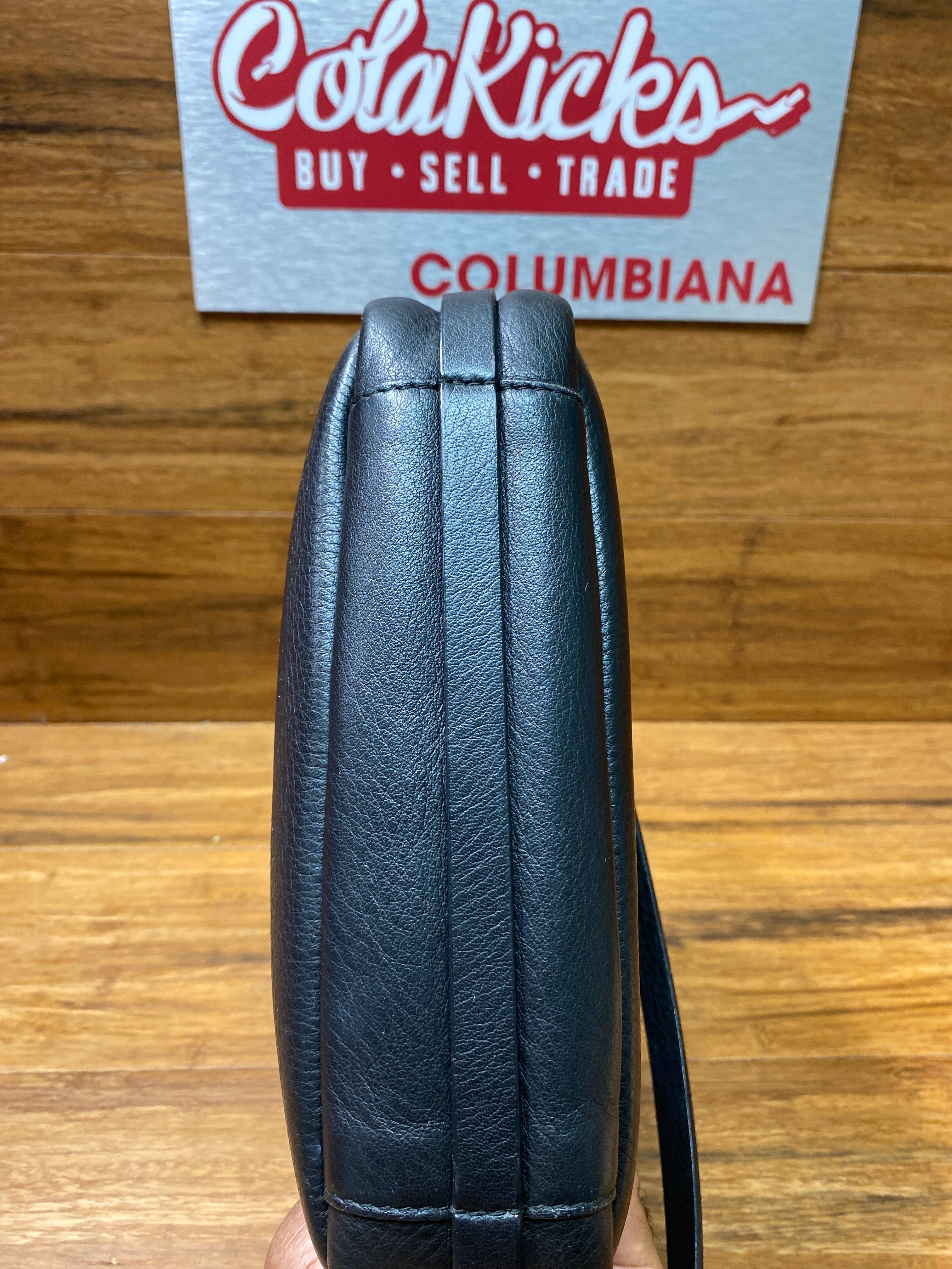 Balenciaga Black Leather Everyday Camera Bag