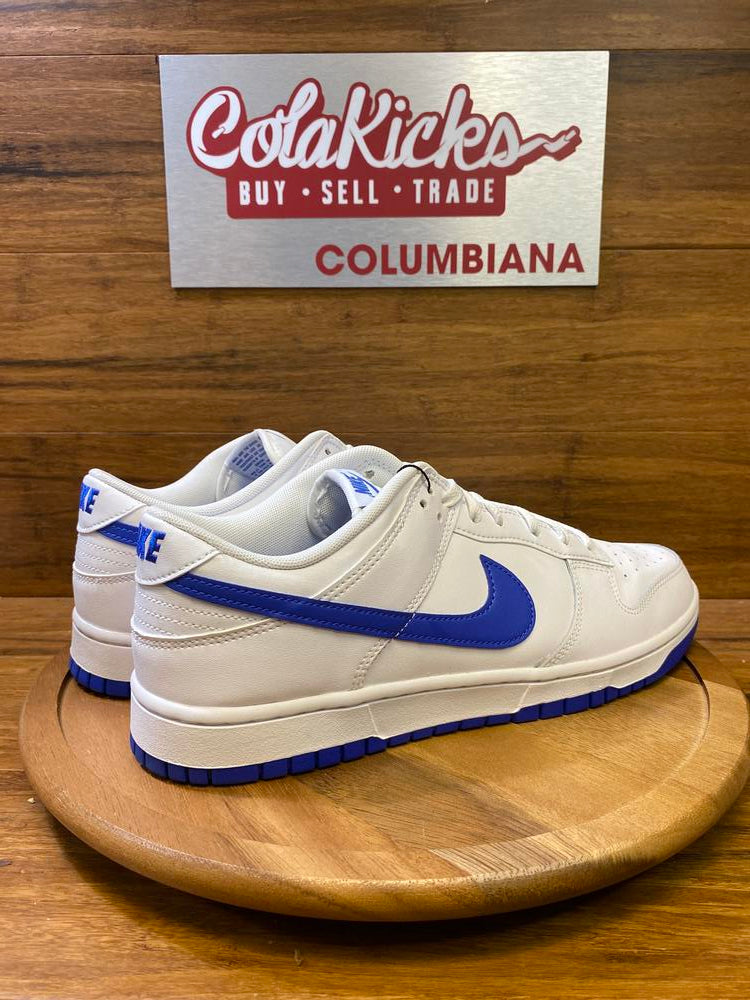 Nike Dunk Low White Hyper Royal