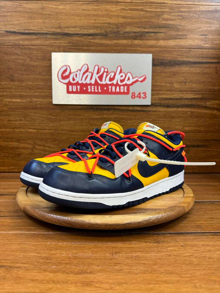Nike Dunk Low Off-White University Gold