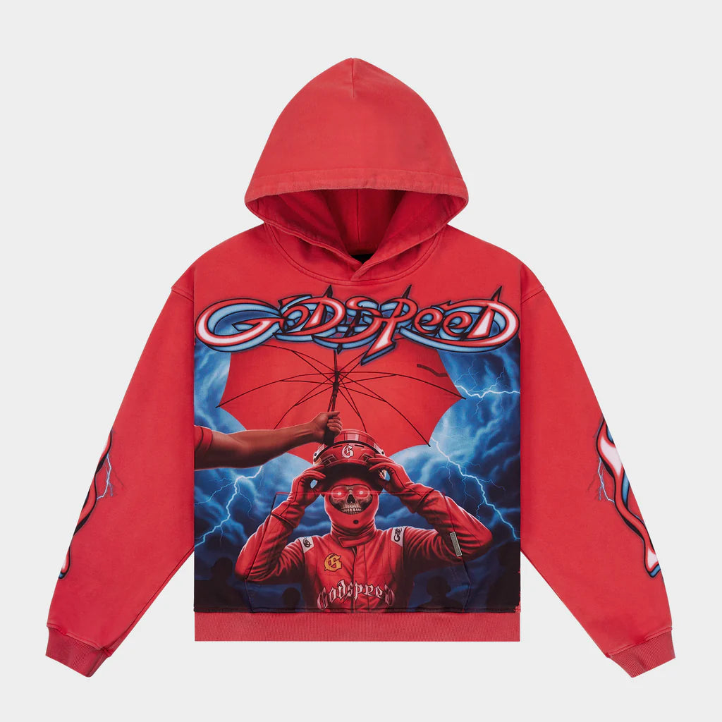 GodSpeed Supreme Reign Hoodie Red MB