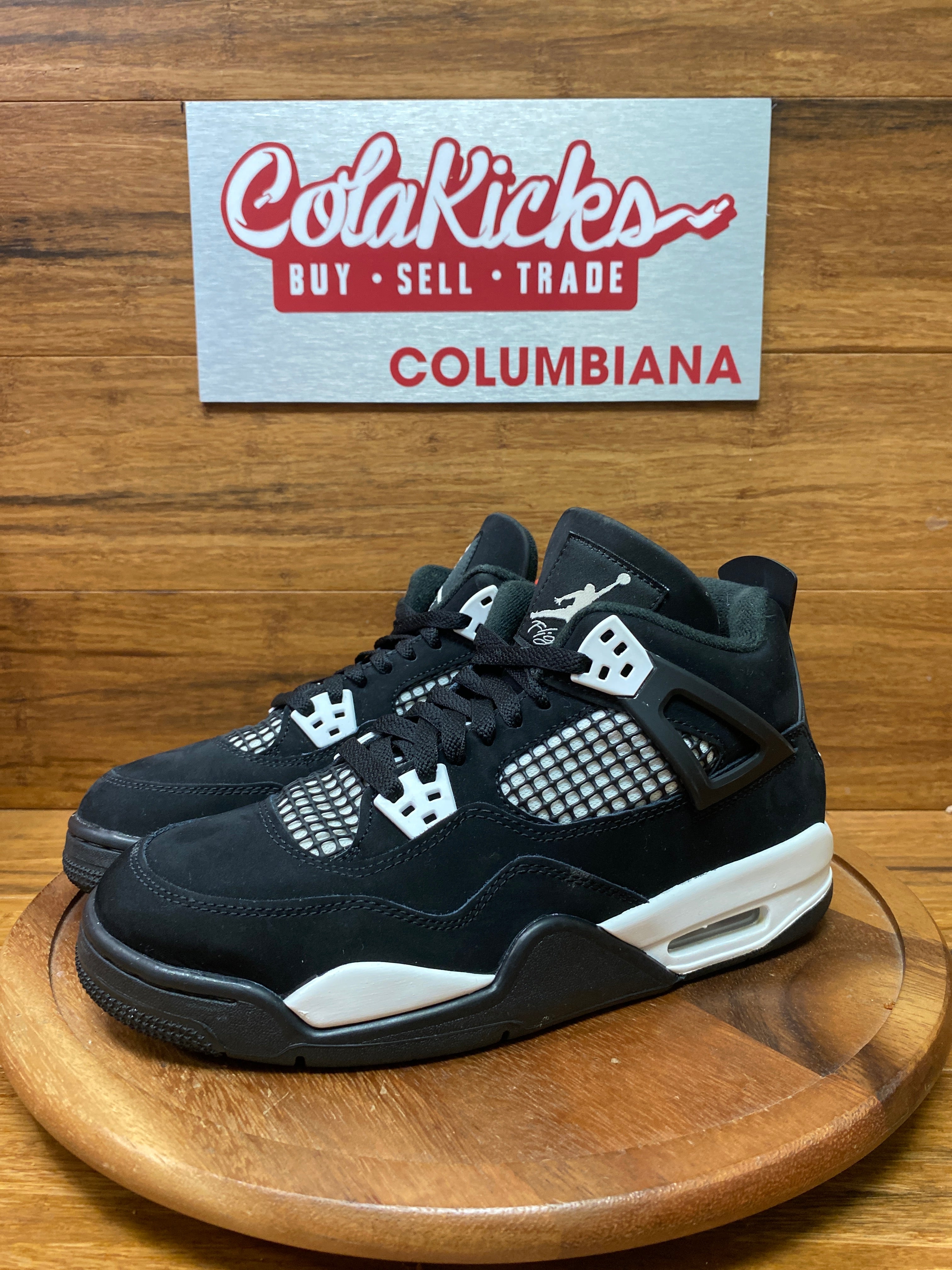 Jordan 4 Retro White Thunder (GS)