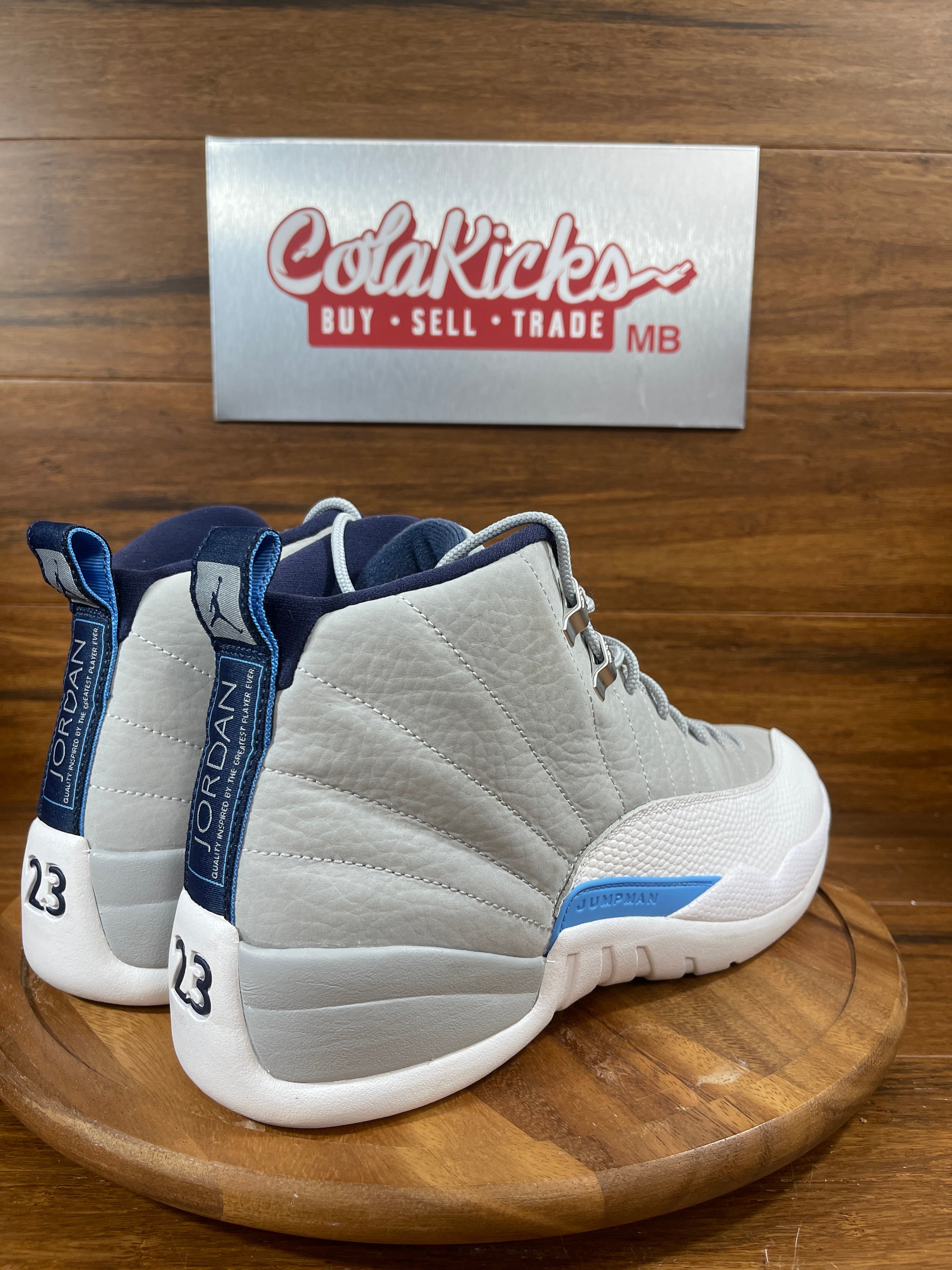 Jordan 12 Retro Grey University Blue