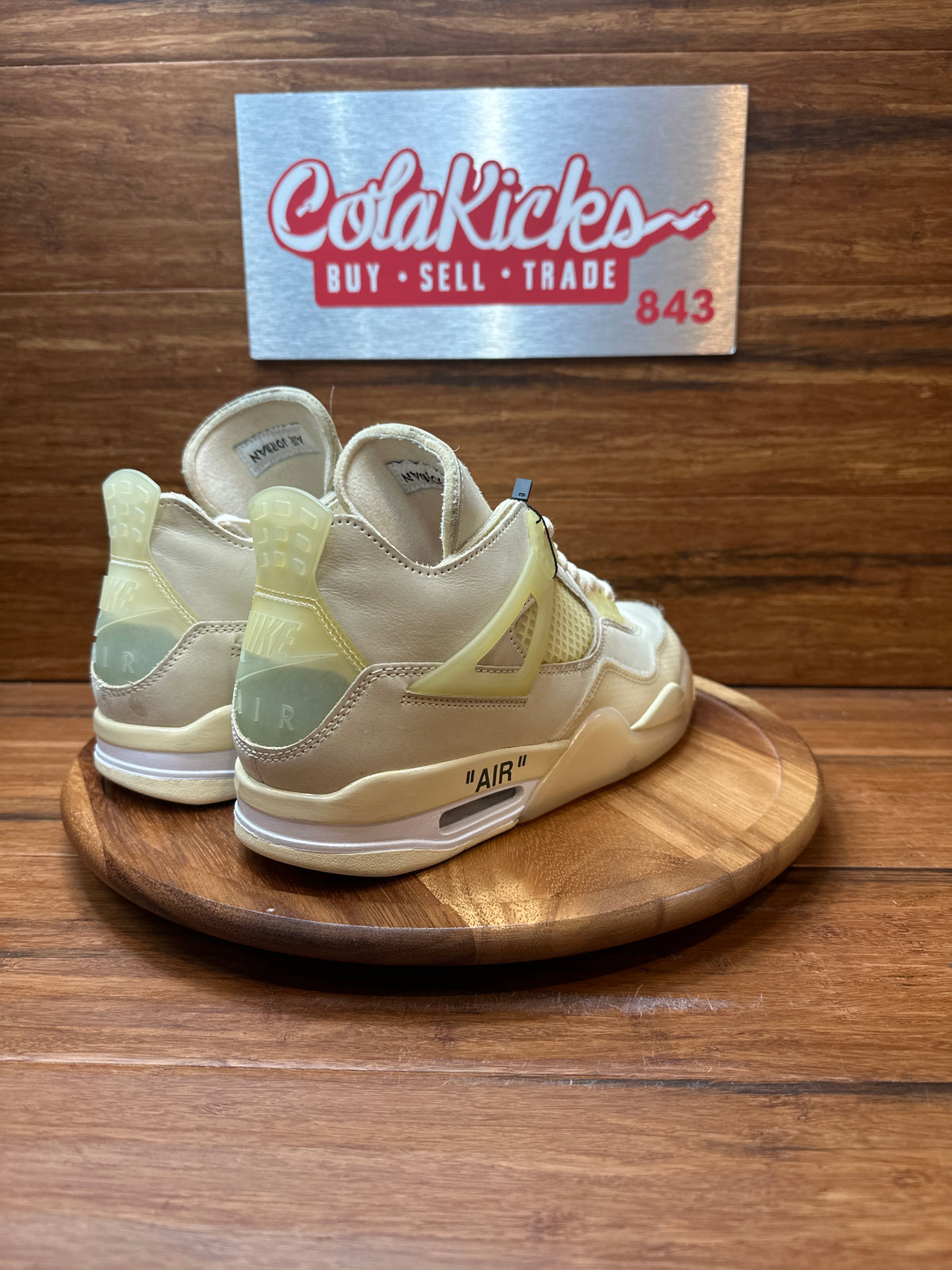 Jordan 4 Retro Off-White Sail (Women's)