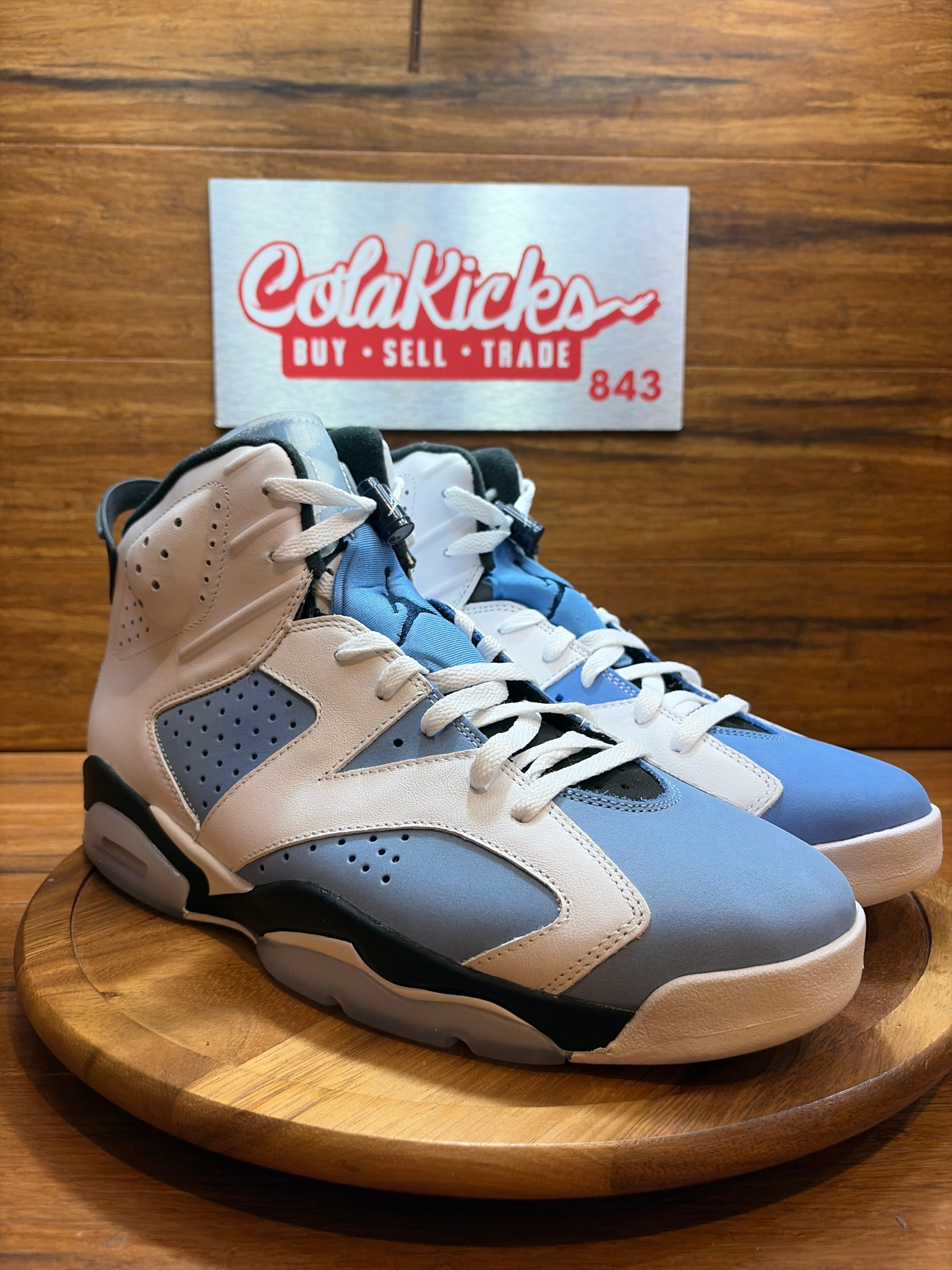 Jordan 6 Retro UNC White
