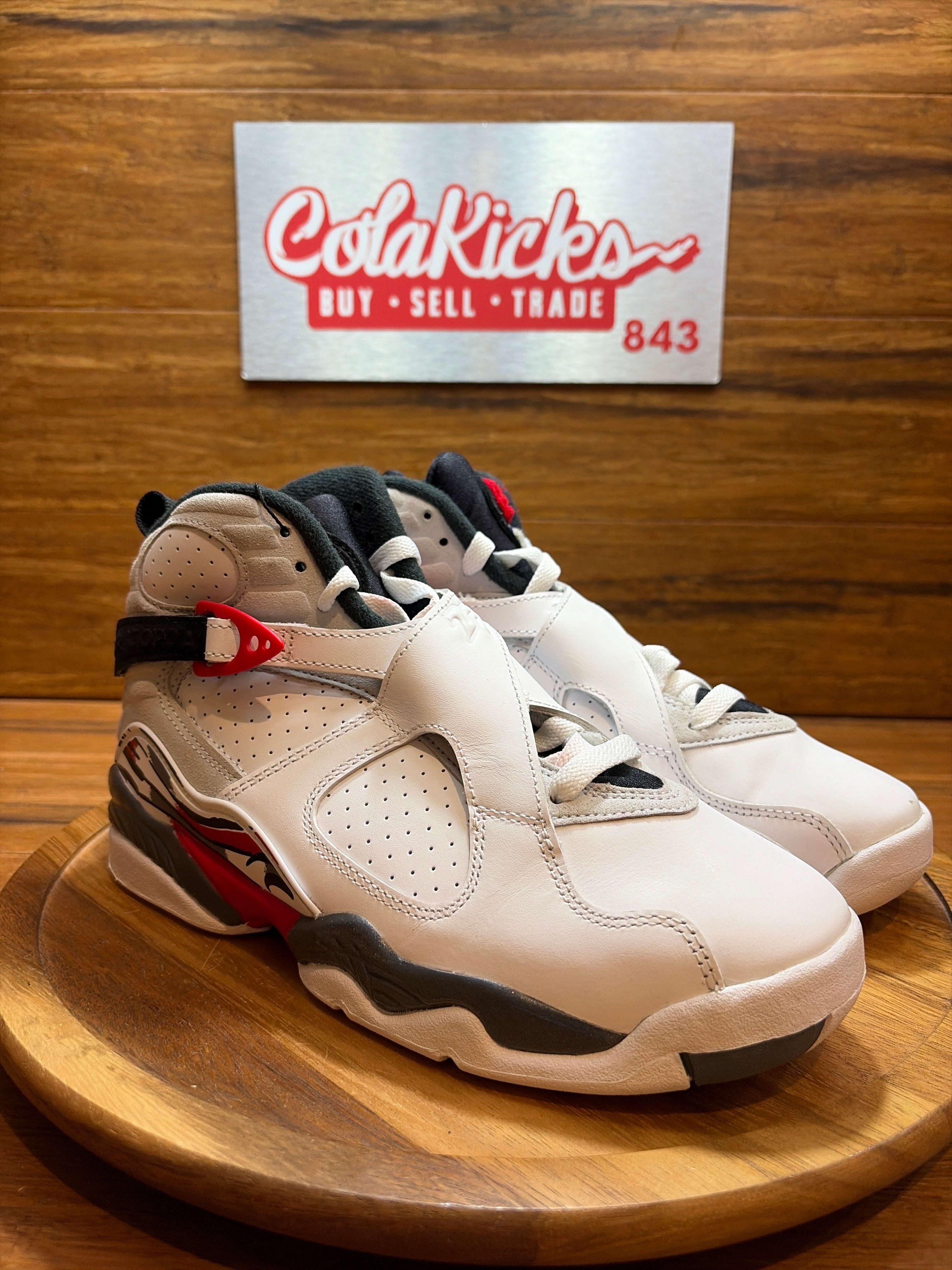 Jordan 8 Retro White True Red (2025)