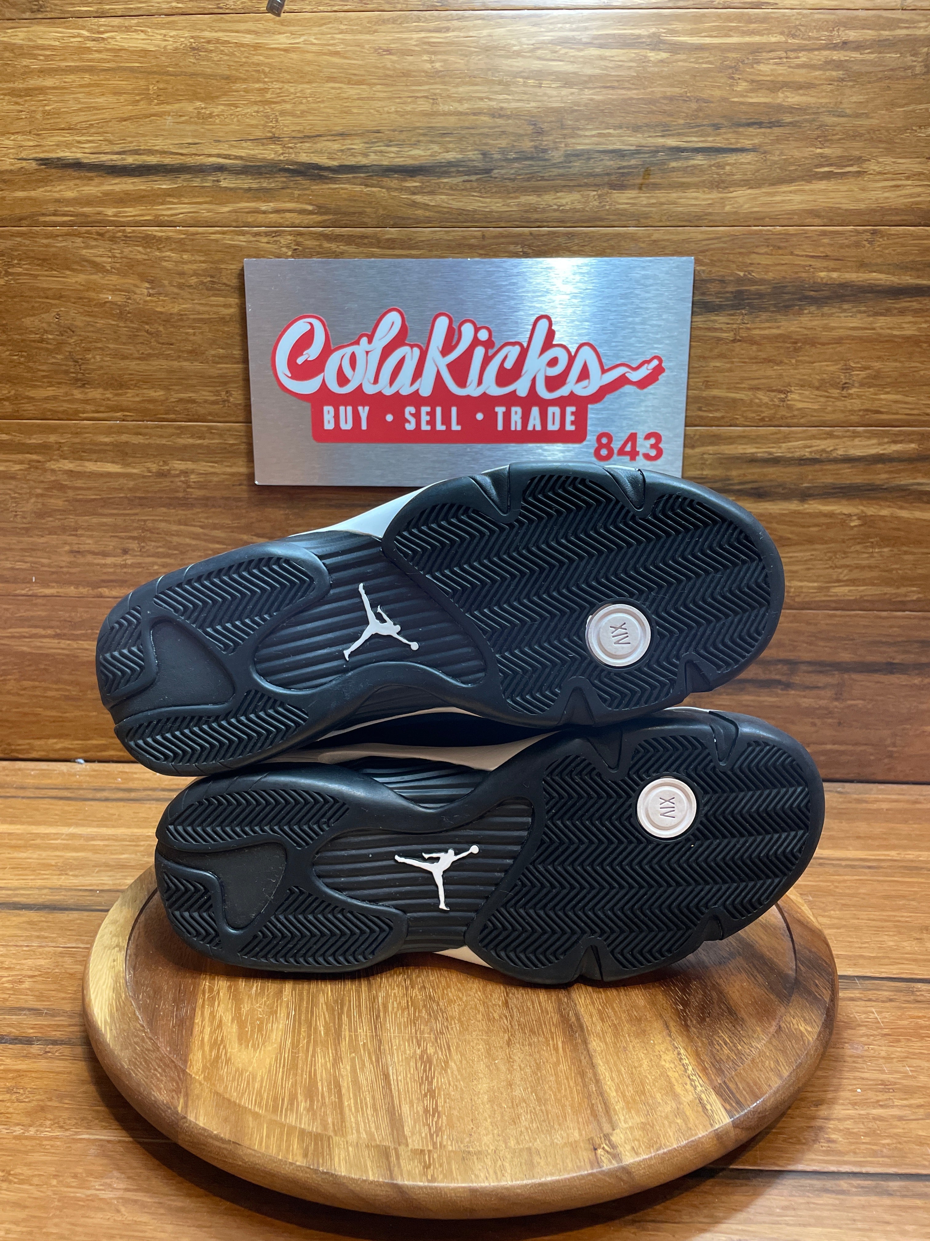 Jordan 14 Retro Black White