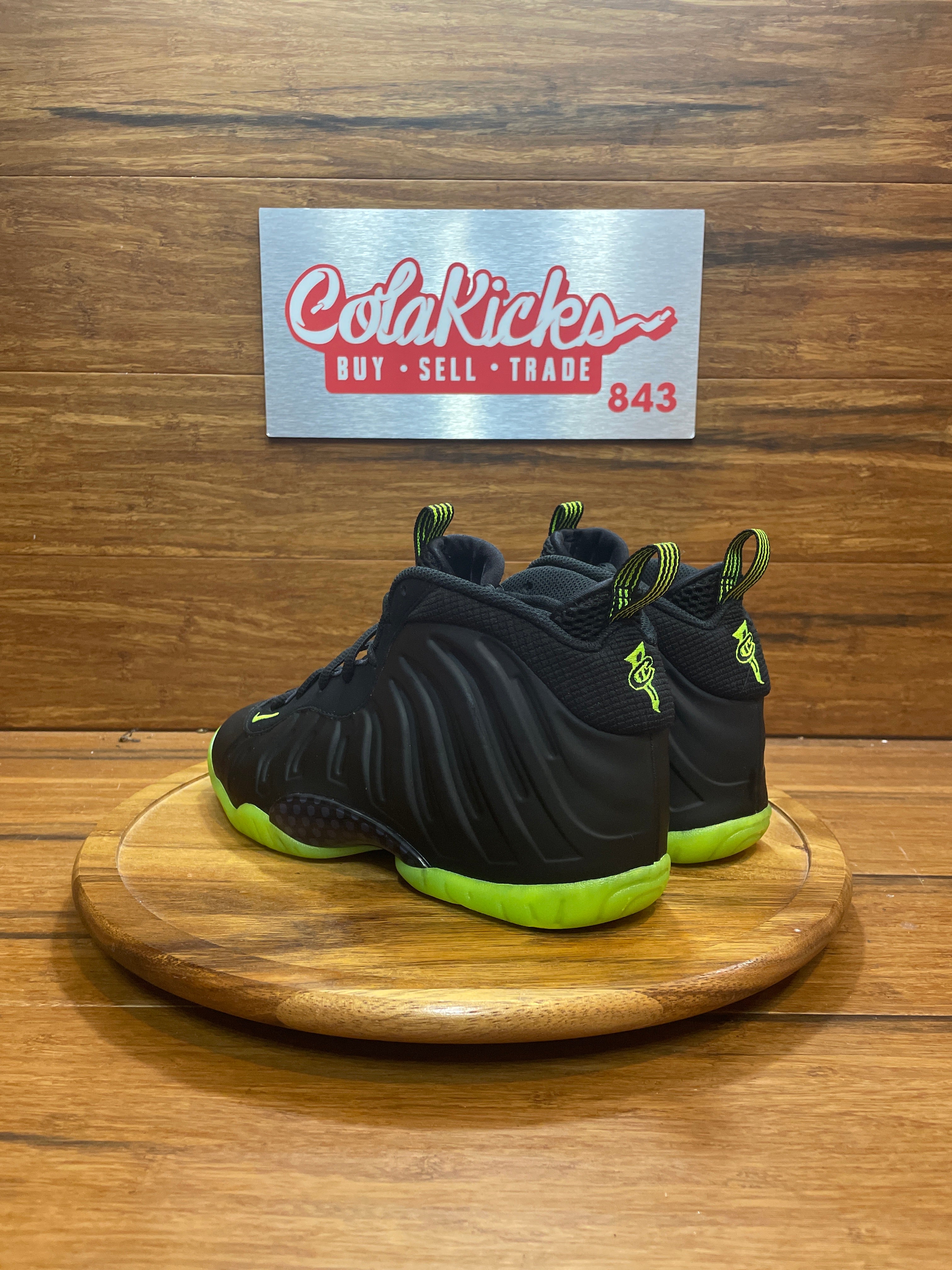 Nike Little Posite One Black Volt (GS)