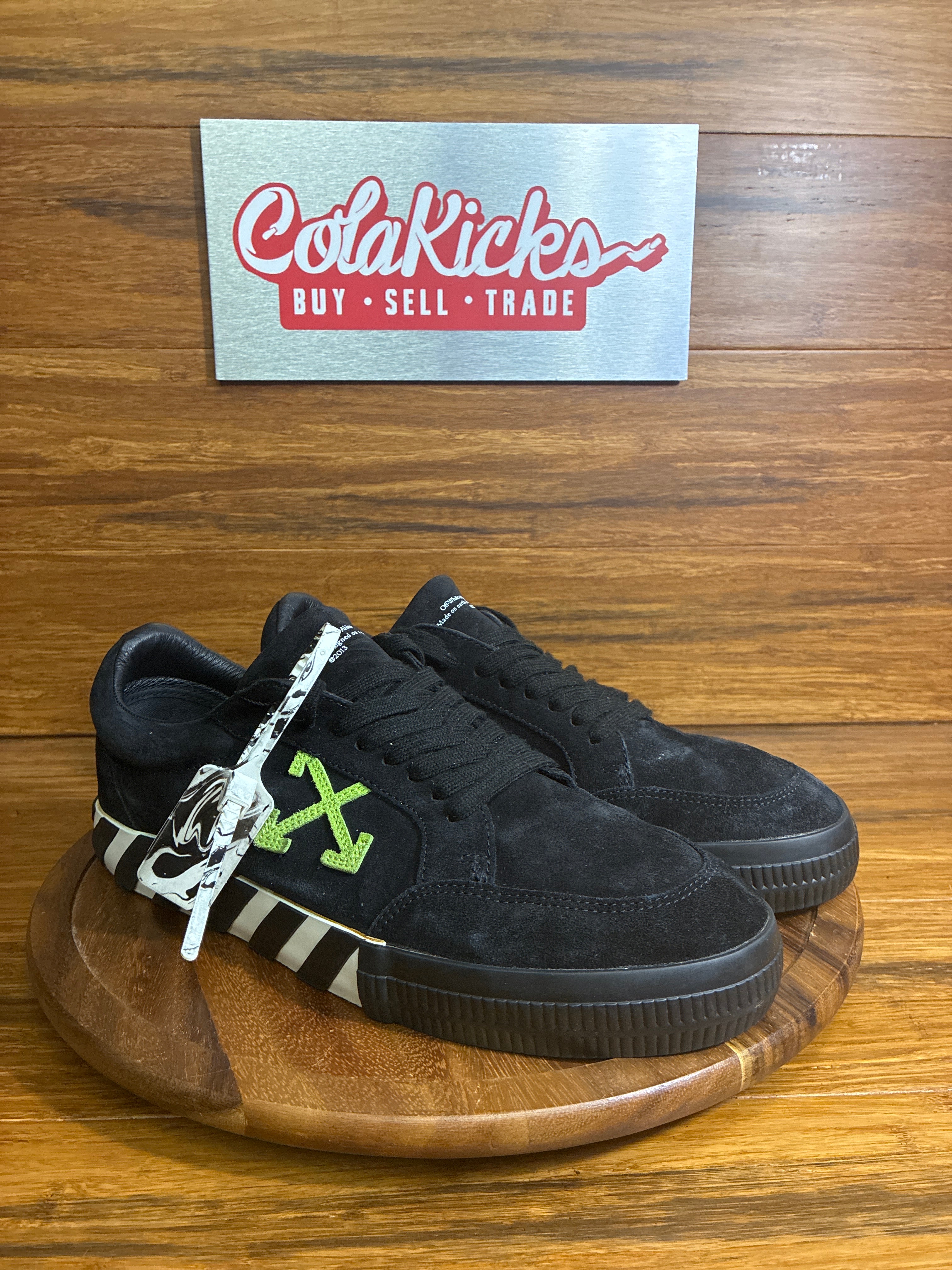 OFF-WHITE Vulc Low Black/Green SS21