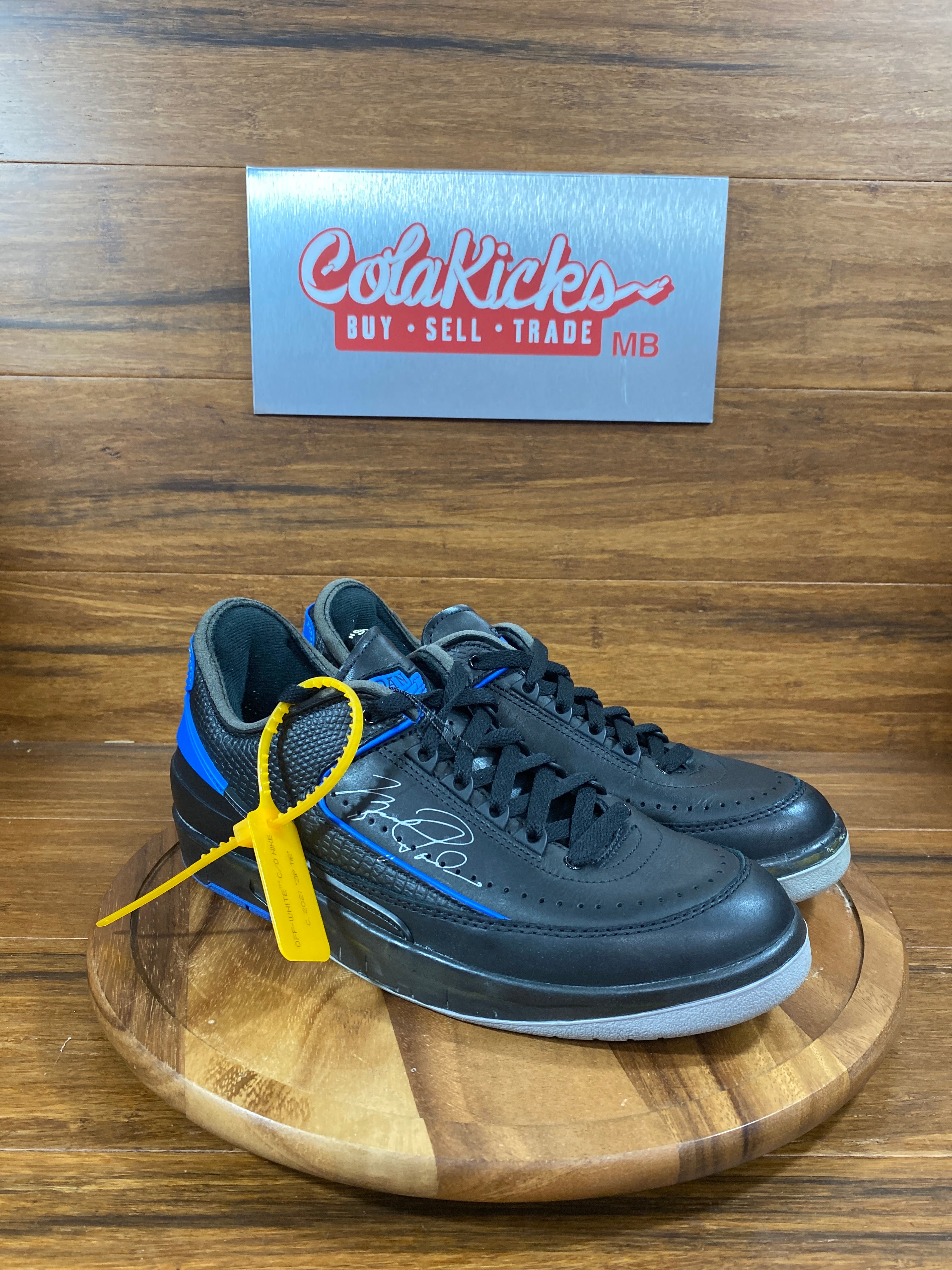 Jordan 2 Retro Low SP Off-White Black Blue