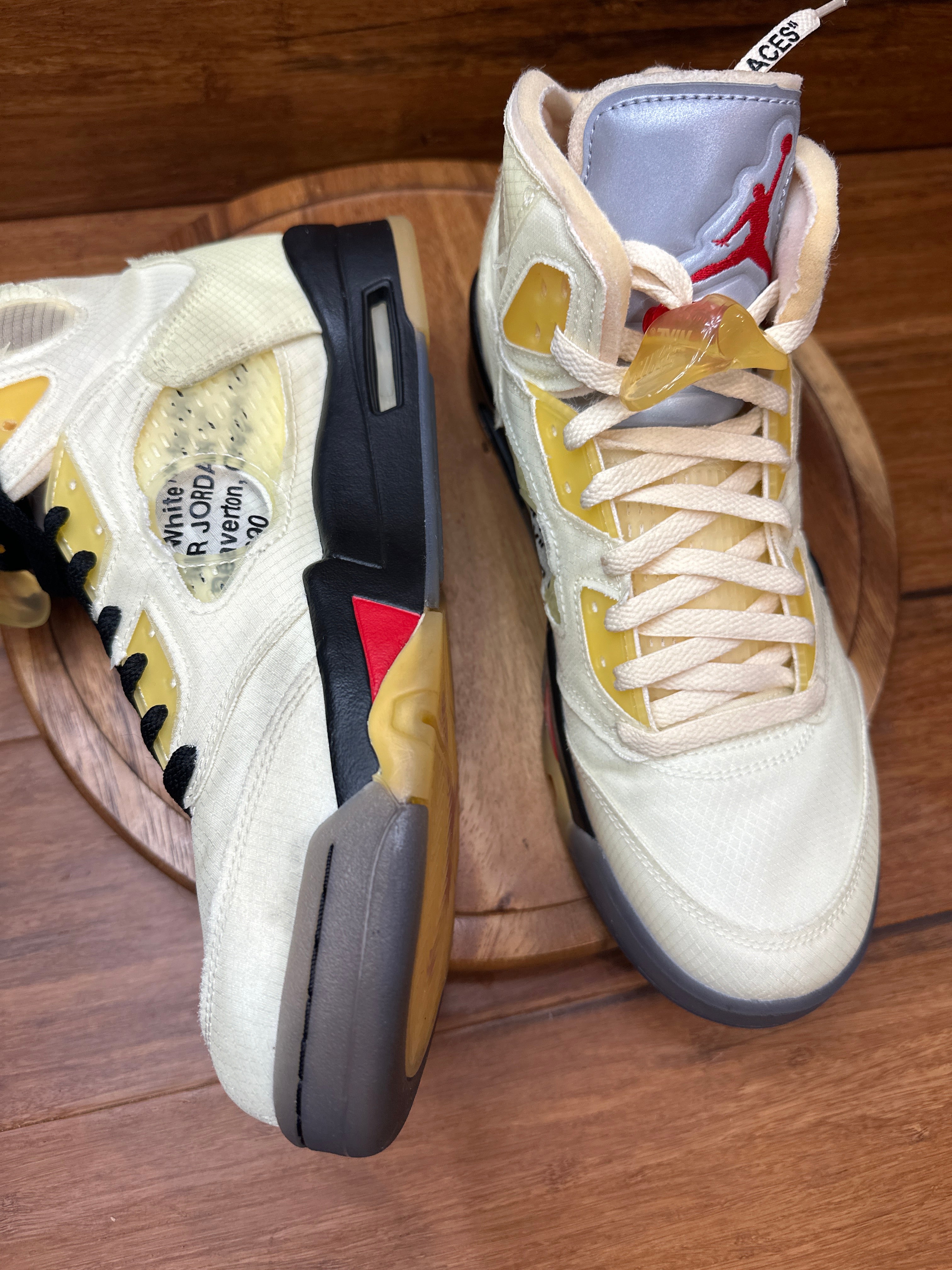 Jordan 5 Retro Off-White Sail