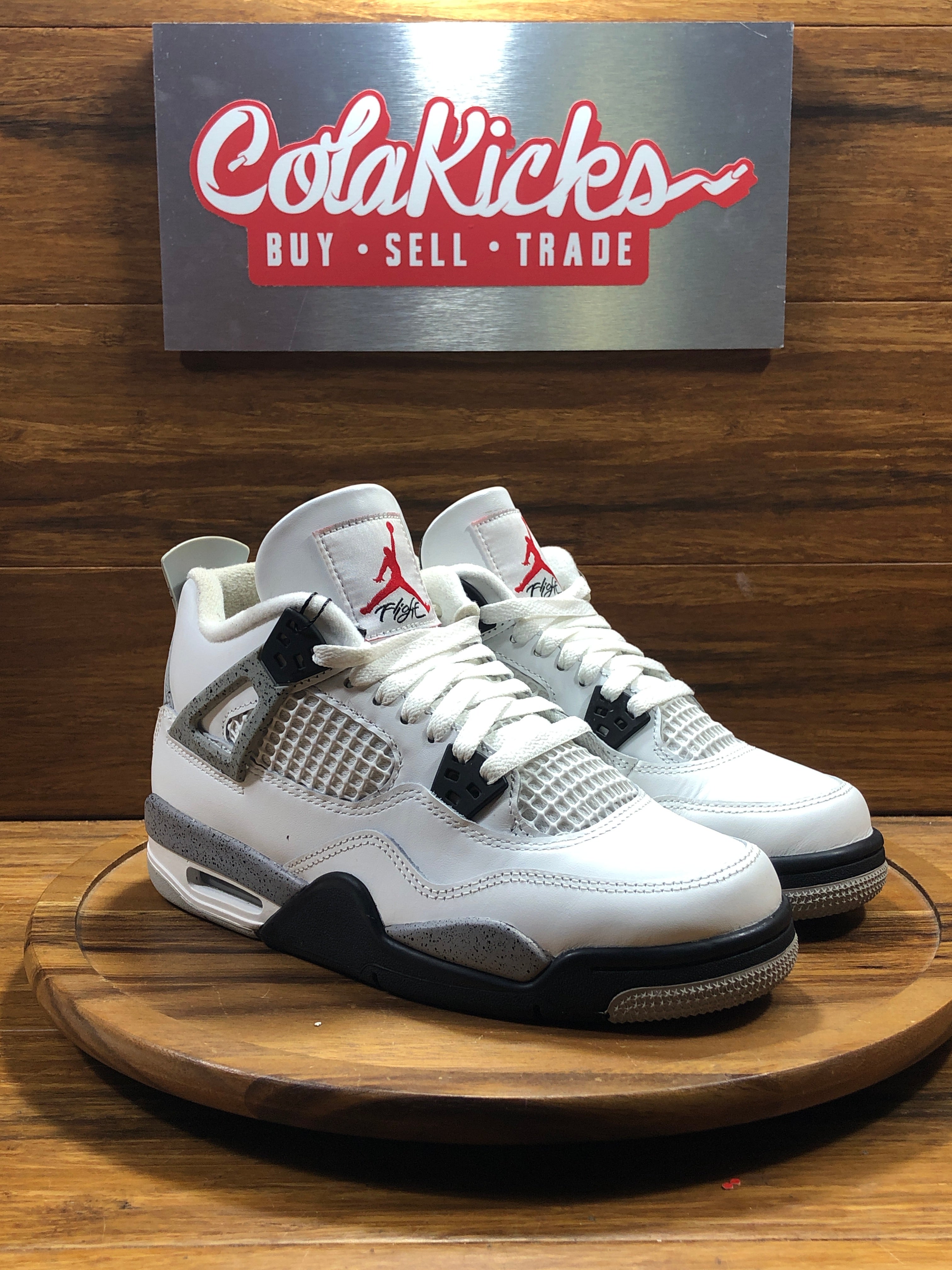 Jordan 4 Retro White Cement (2025) (GS)