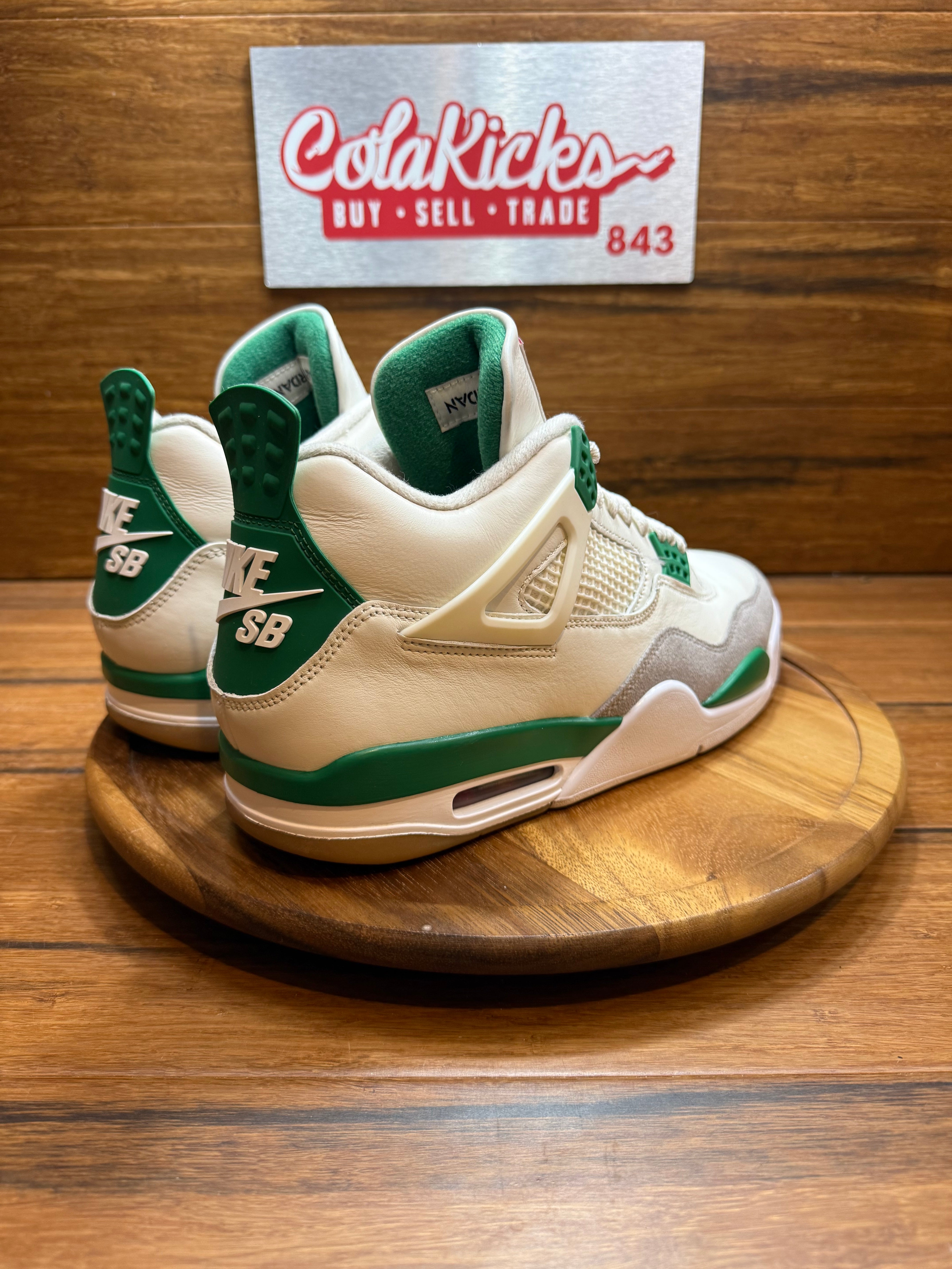 Jordan 4 Retro SB Pine Green