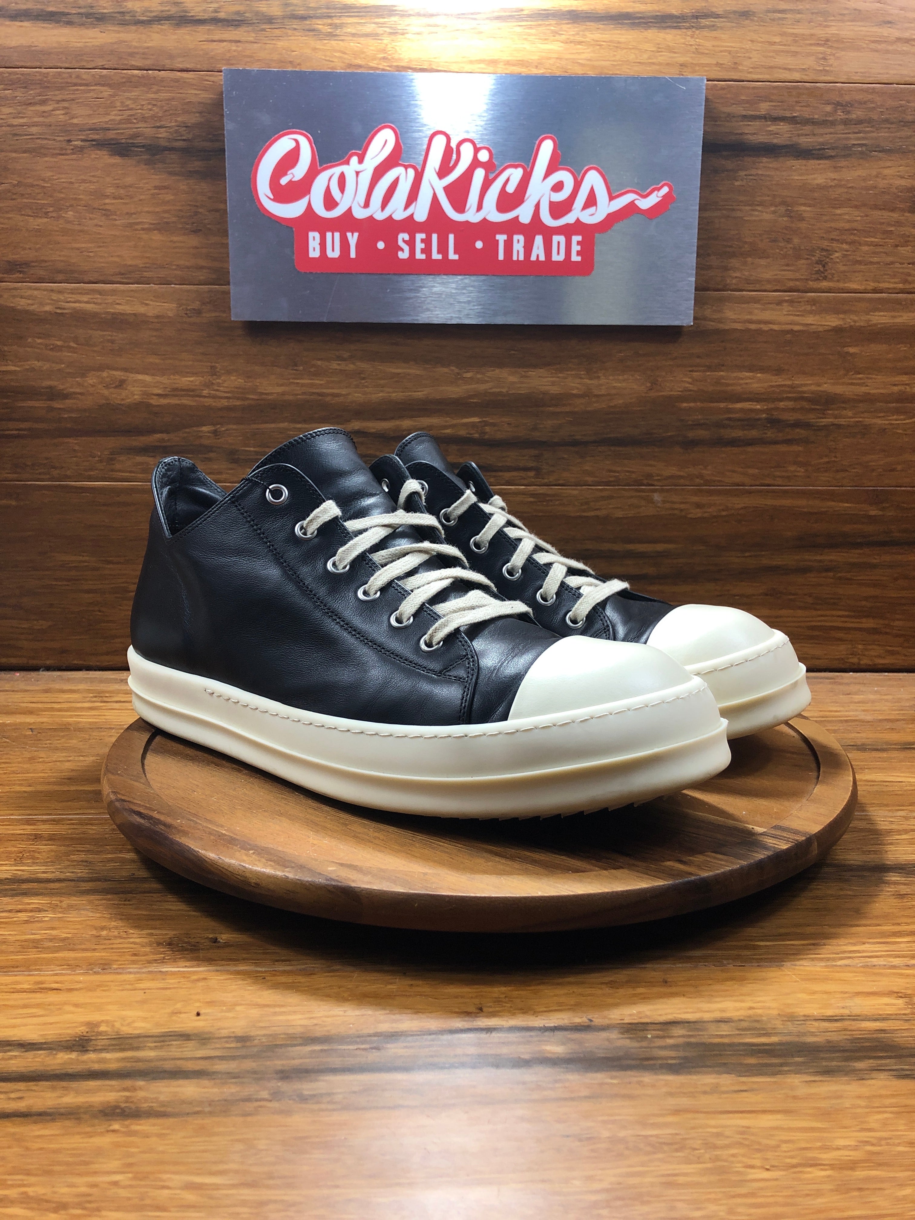 Rick Owens Hollywood DRKSHDW Low Black Milk