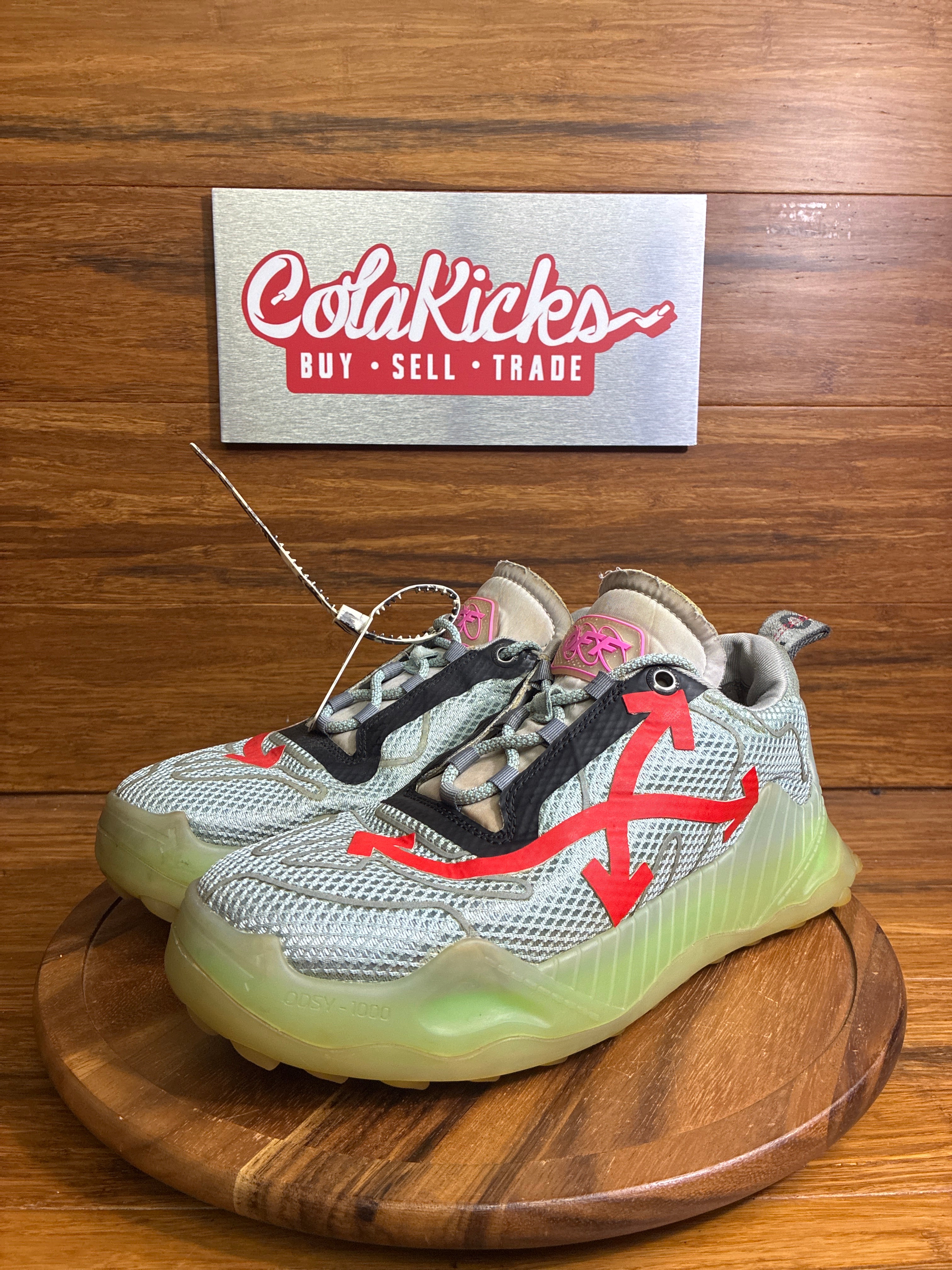 Off-White ODSY-1000 Transparent Sole 'Green'