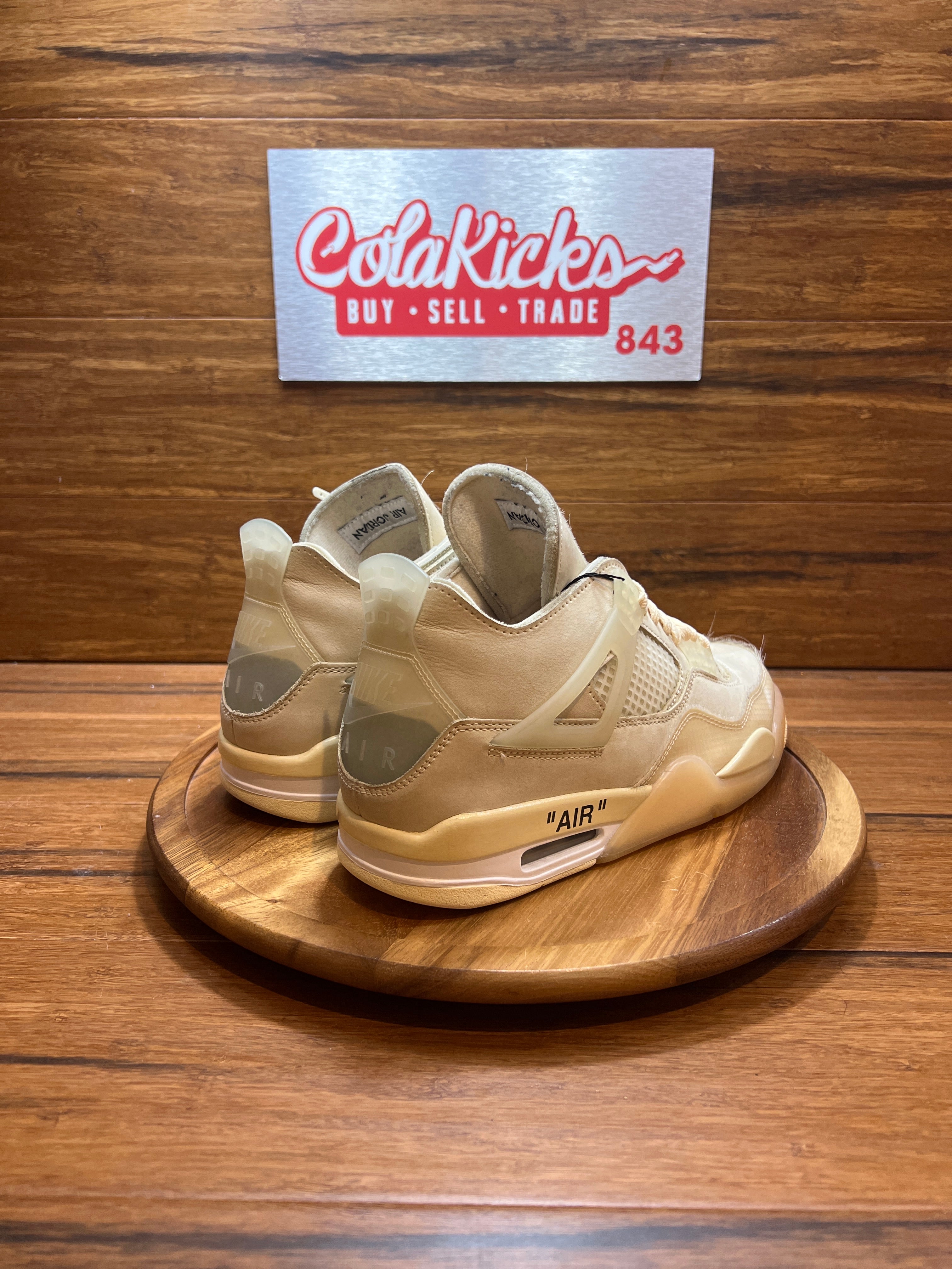 Jordan 4 Retro Off-White Sail (Women's)