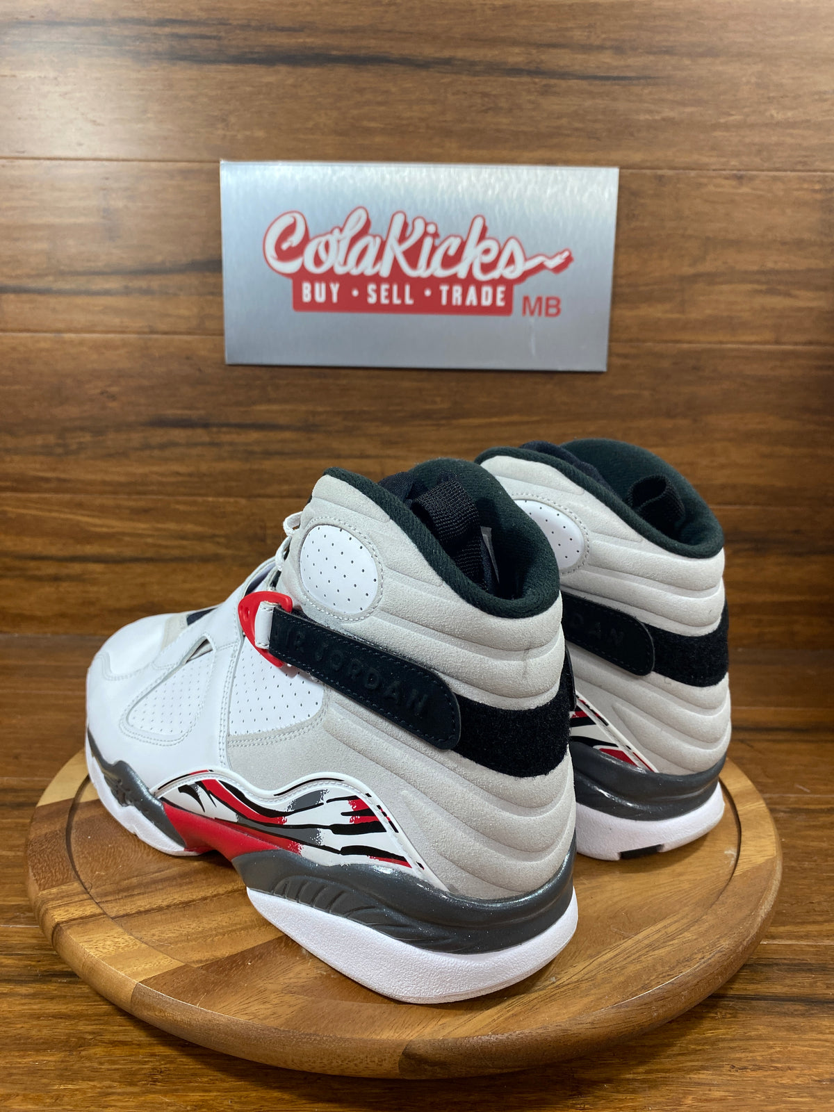 Jordan 8 Retro White True Red (2025)