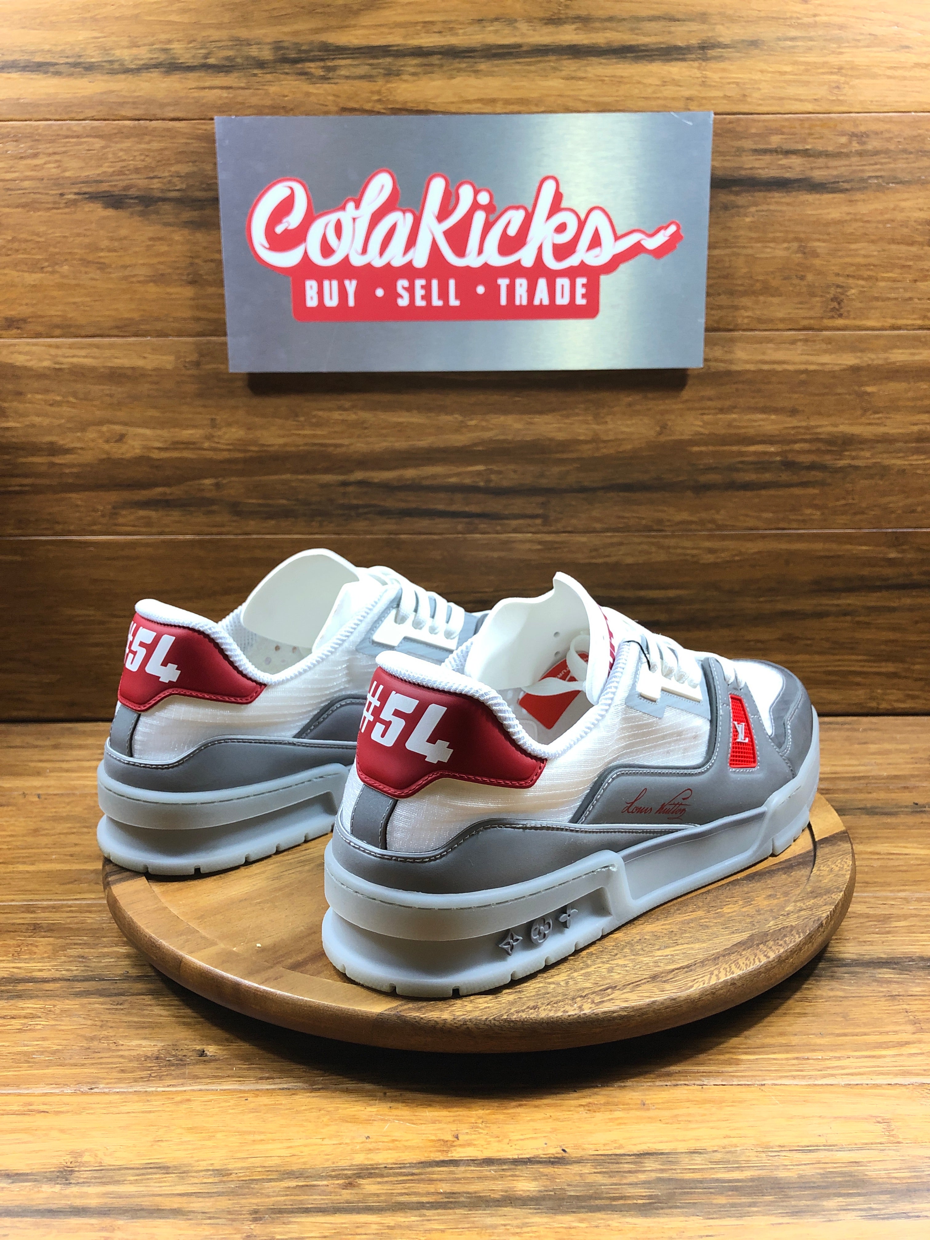 Louis Vuitton Trainer Red