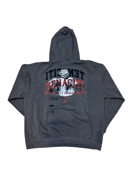 Tenaciti King Hoodie Vintage Black