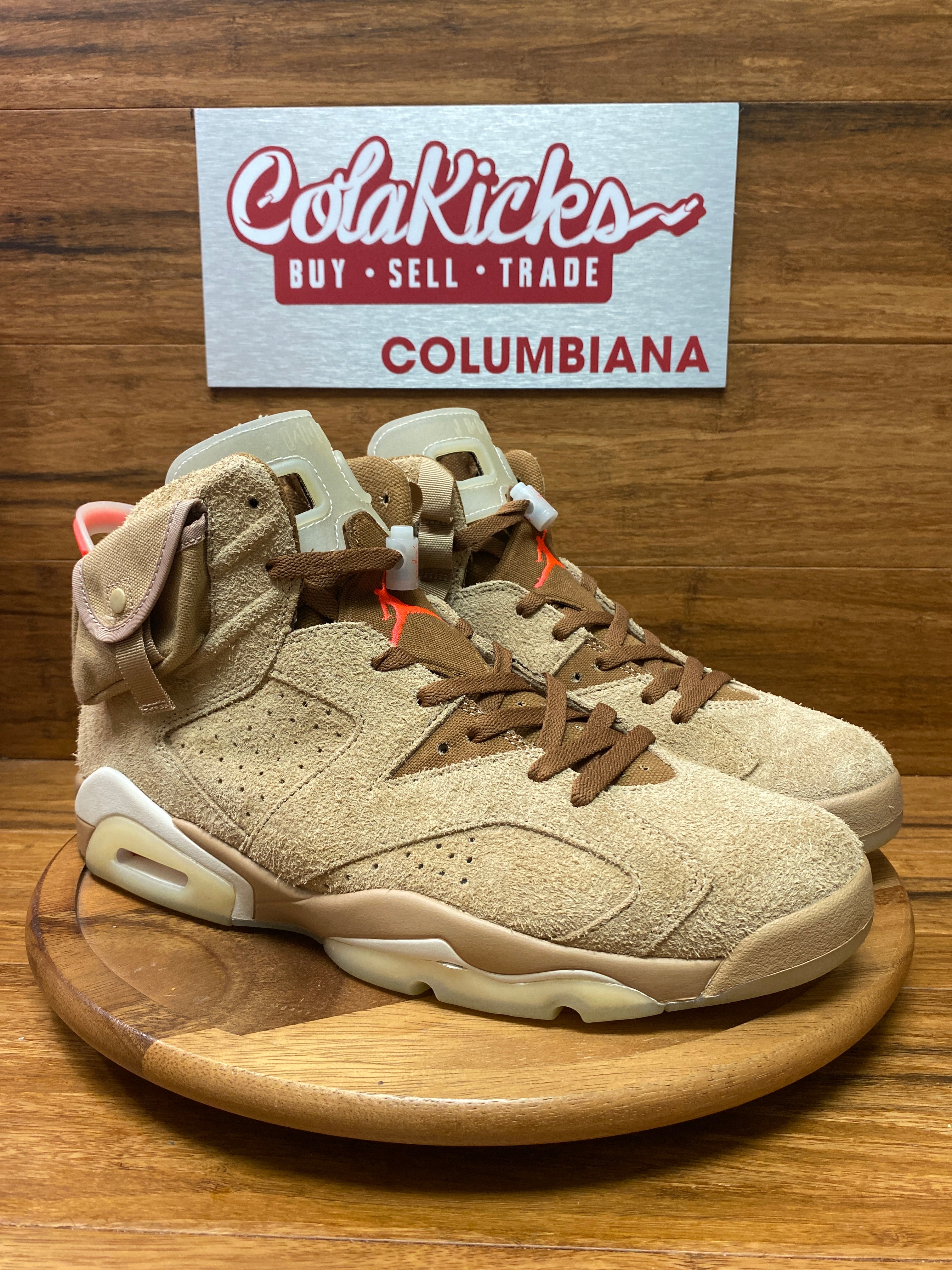 Jordan 6 Retro Travis Scott British Khaki