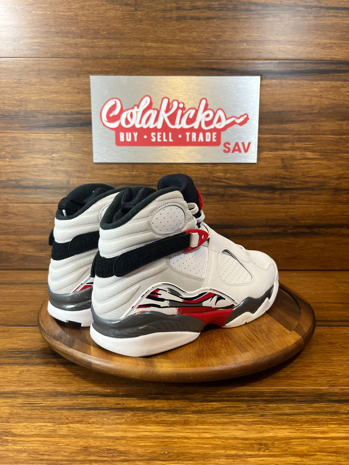 Jordan 8 Retro White True Red (2025)