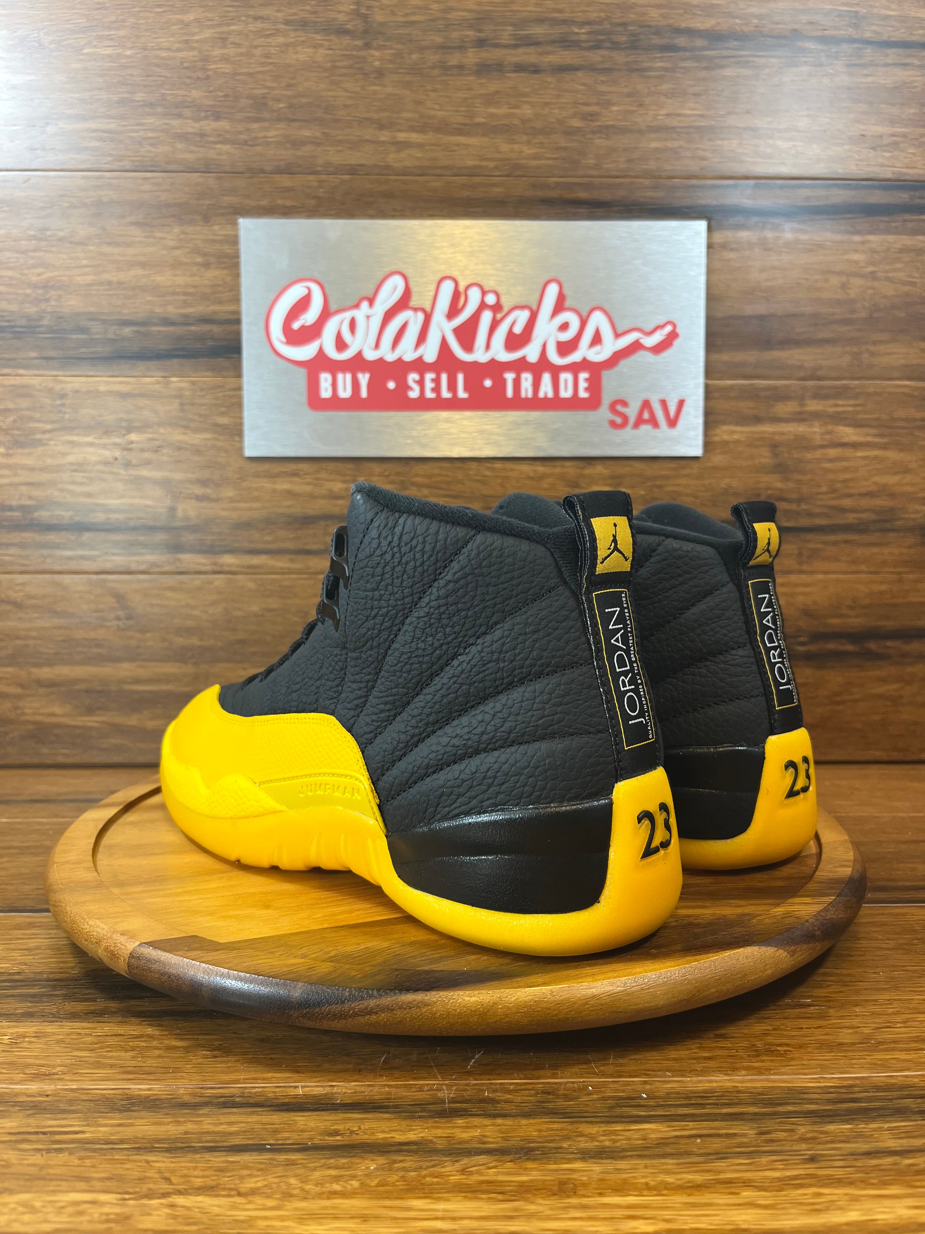 Jordan 12 Retro Black University Gold