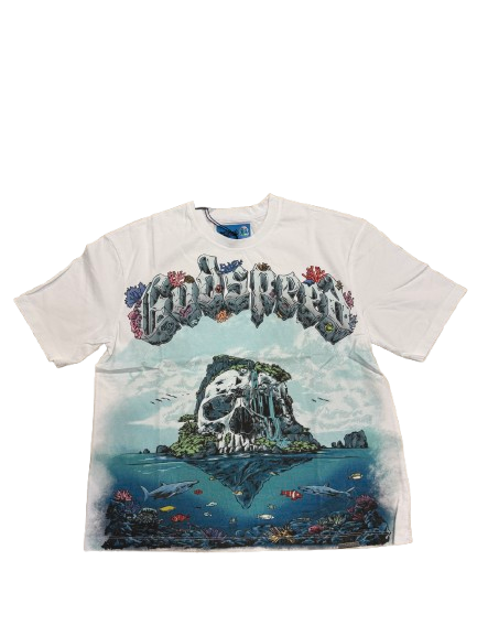 Godspeed Skull Island Tee White