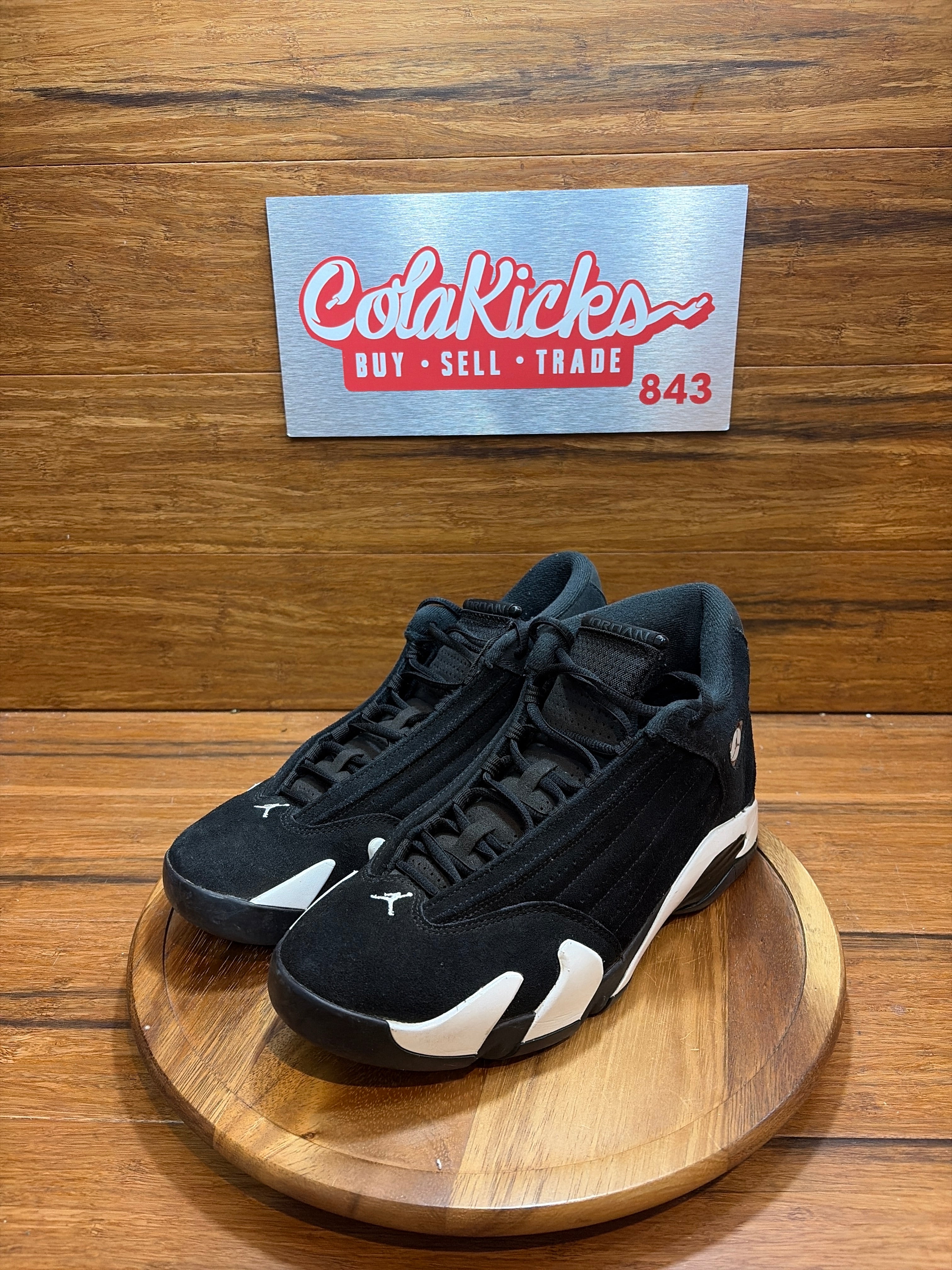 Jordan 14 Retro Black White