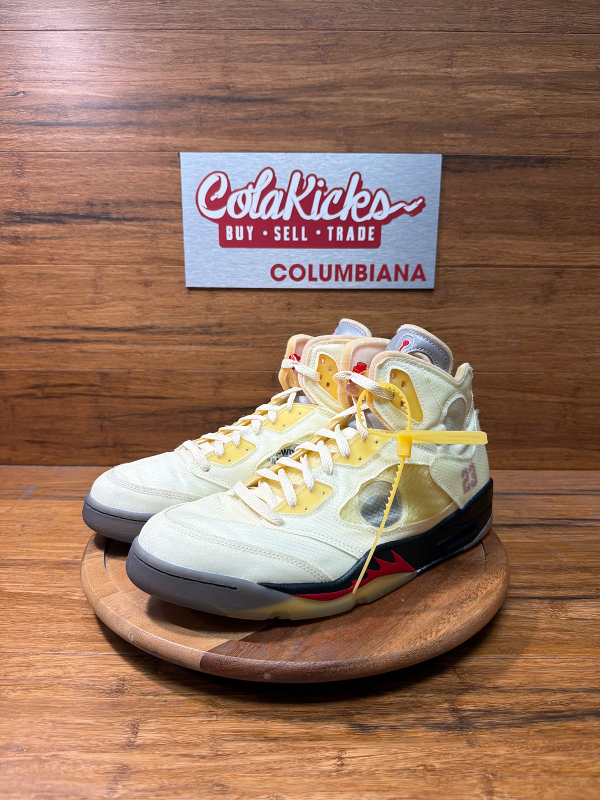 Jordan 5 Retro Off-White Sail