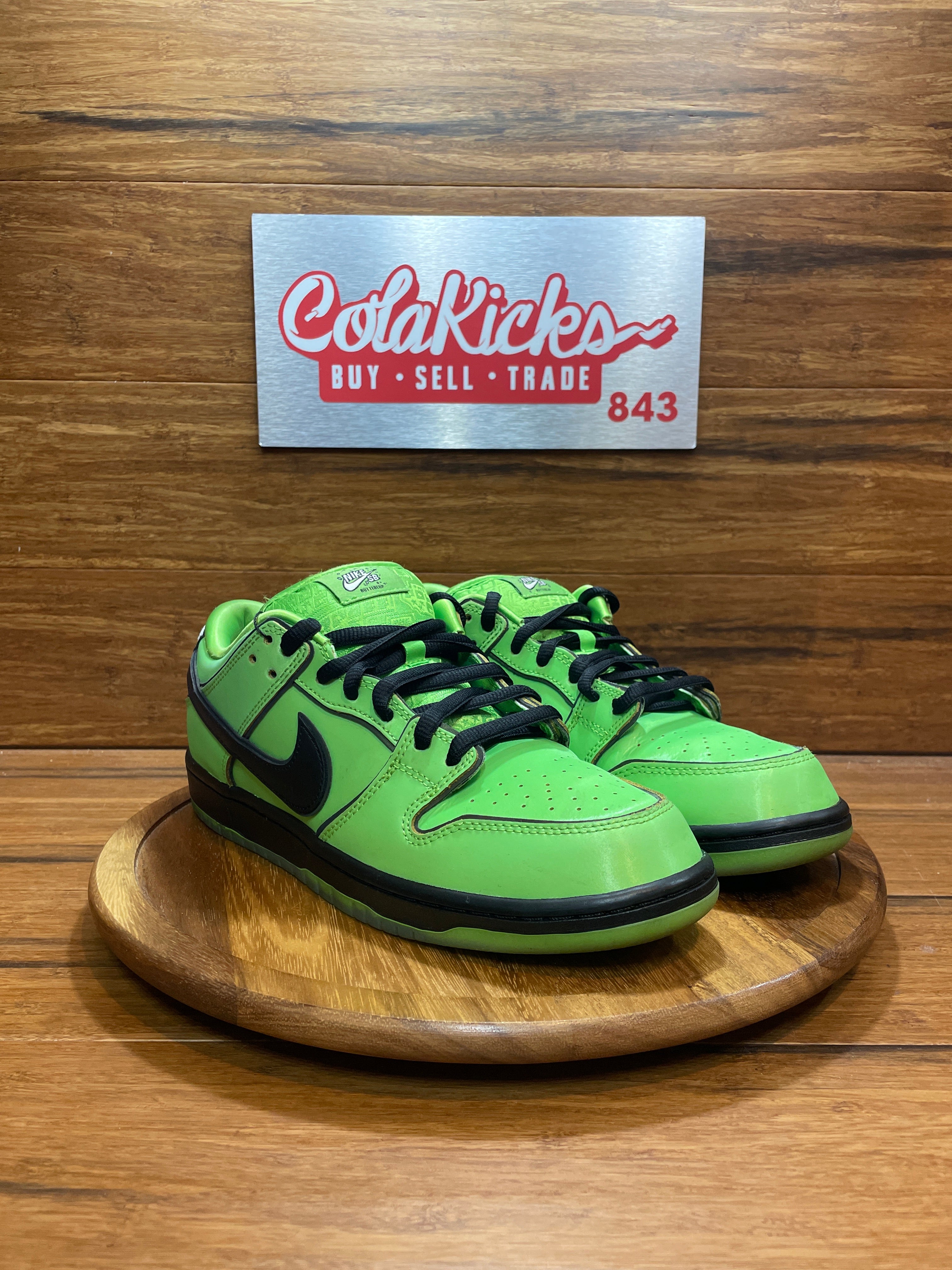 Nike SB Dunk Low The Powerpuff Girls Buttercup