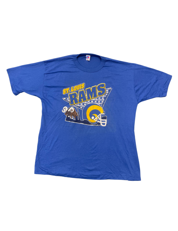 St. Louis Rams Graphic 'Russell Athletic’ Tee Blue