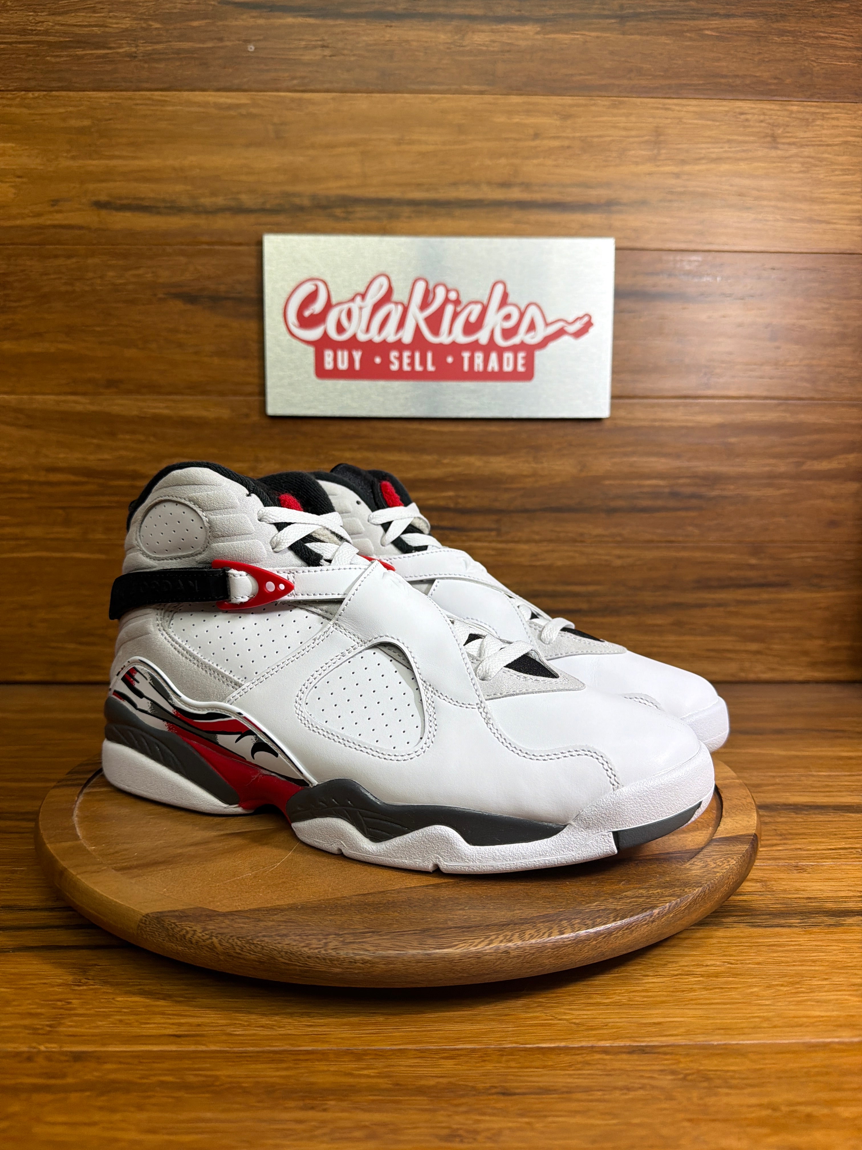 Jordan 8 Retro White True Red (2025)