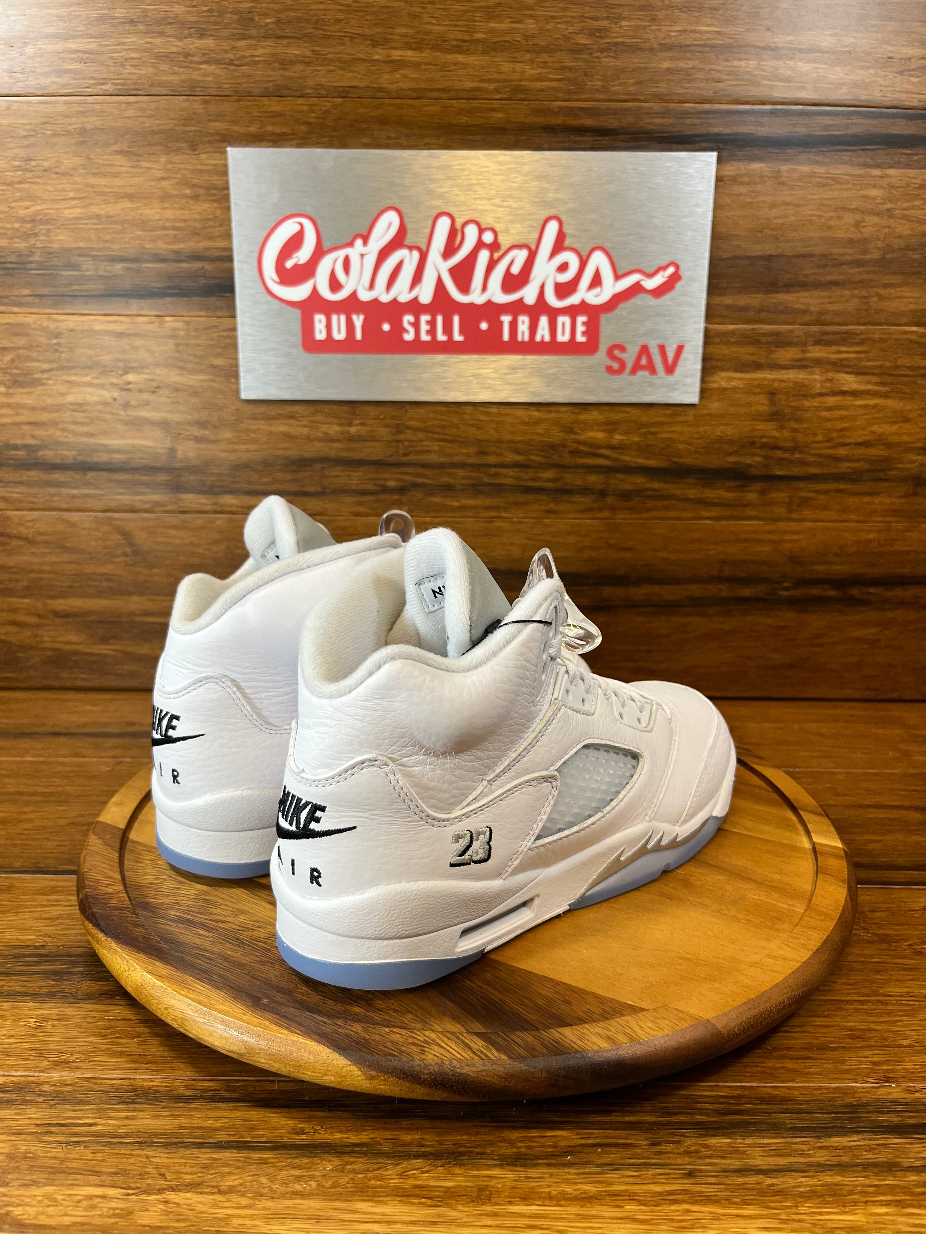 Jordan 5 Retro White Metallic (2026) (GS)