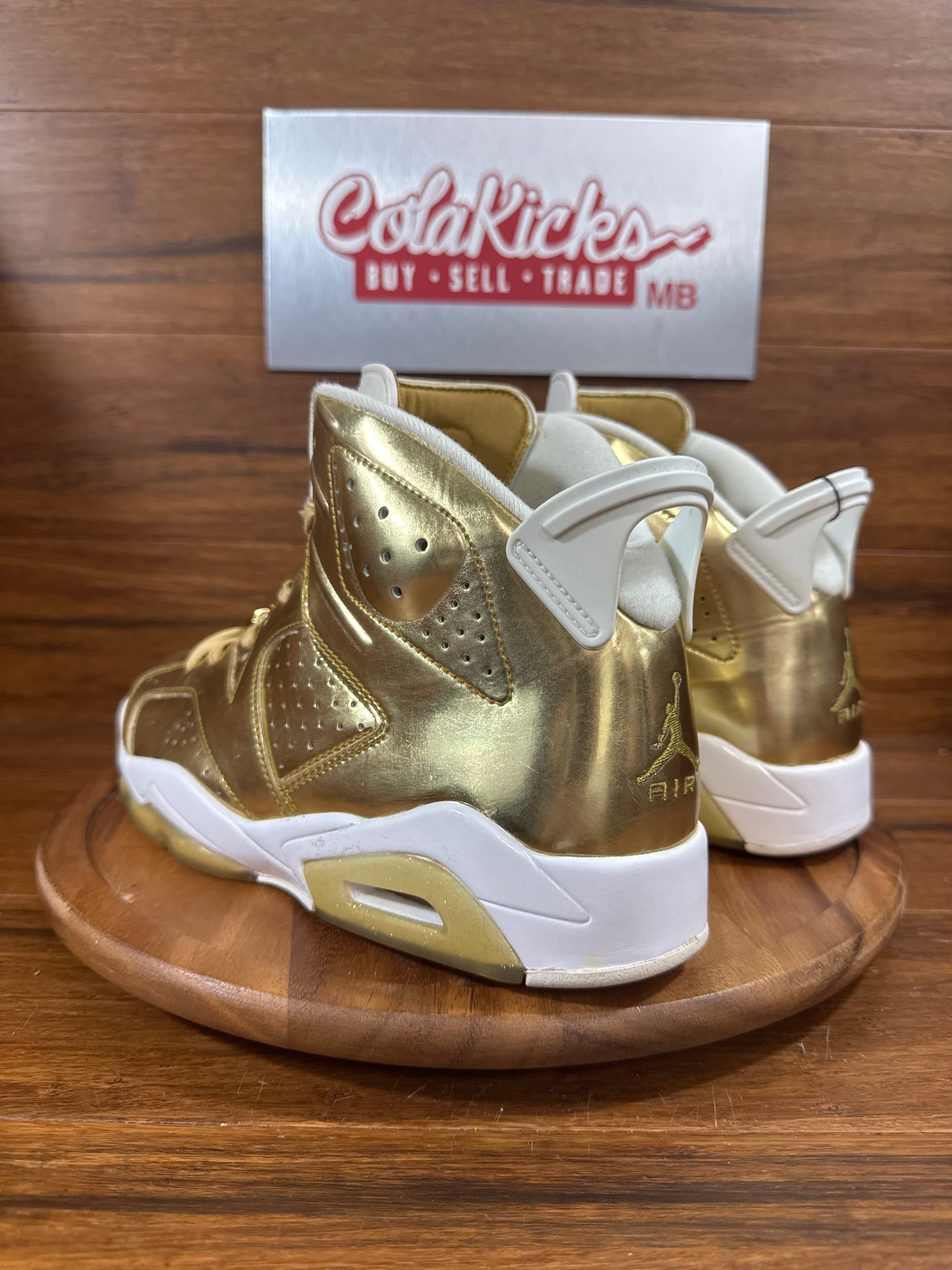Jordan 6 Retro Pinnacle Metallic Gold