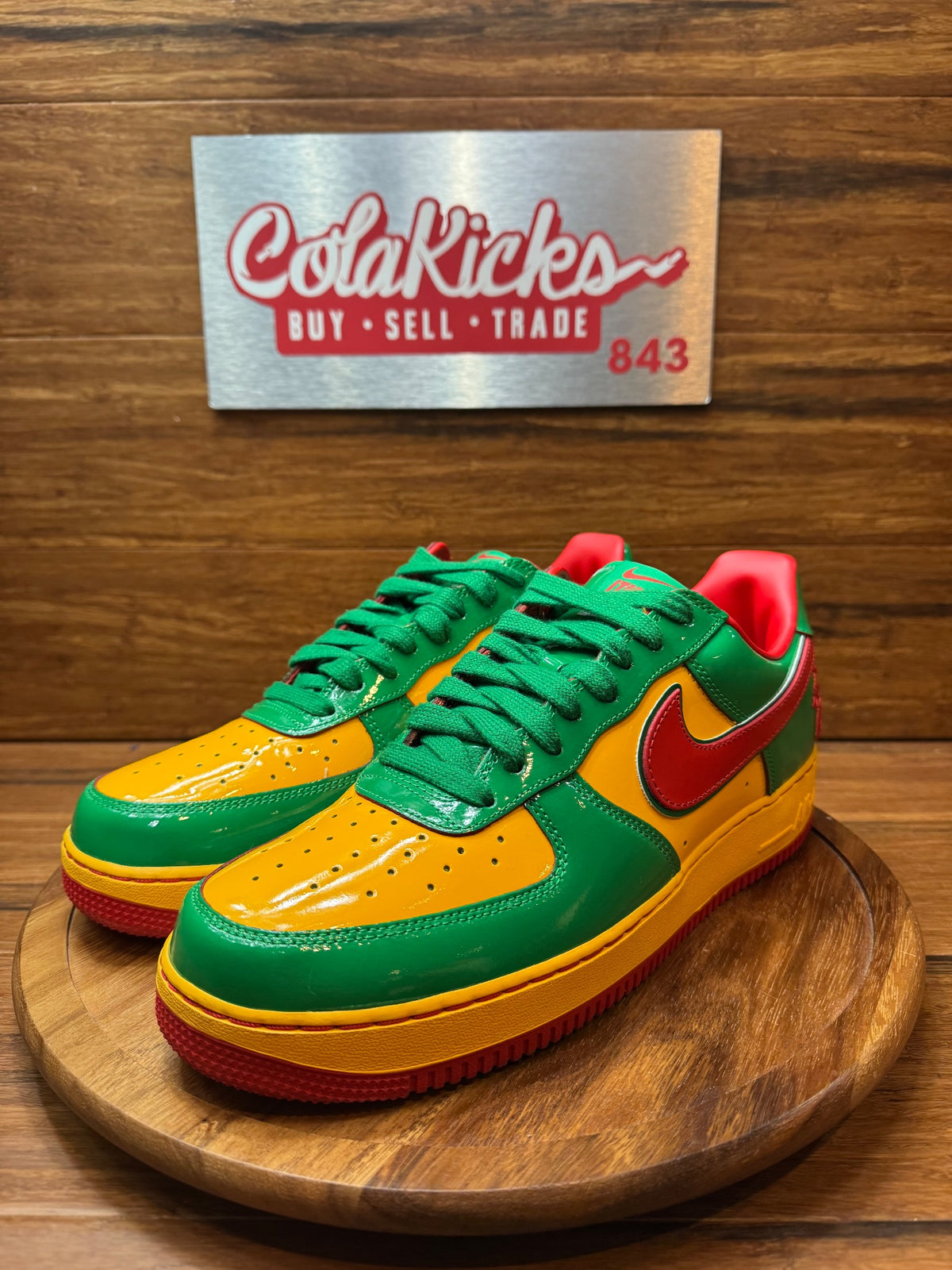 Nike Air Force 1 Low Lil Yachty Concrete Boys Lucky Green
