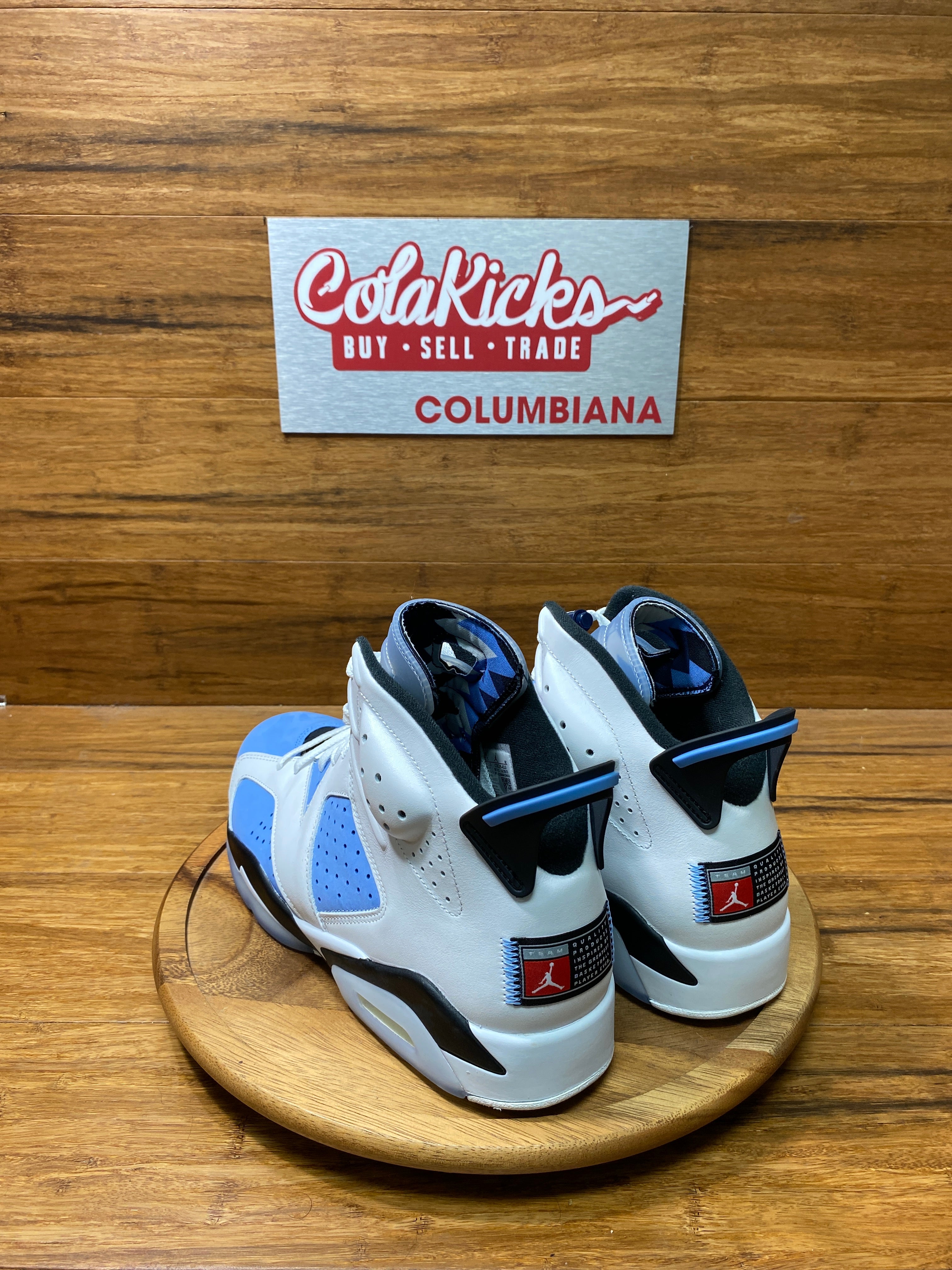Jordan 6 Retro UNC White