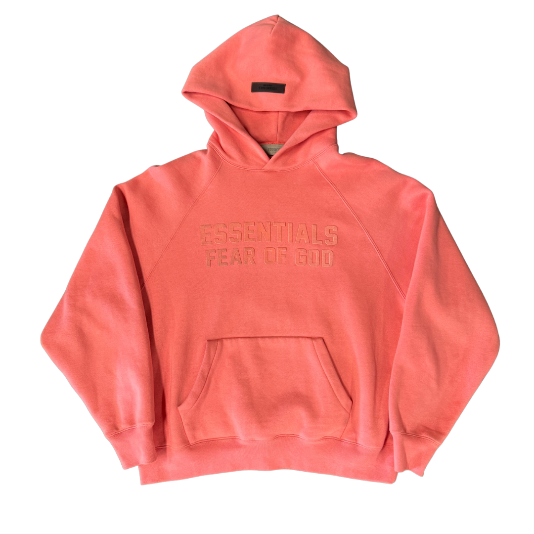 Fear of God Essentials Hoodie 'Coral'