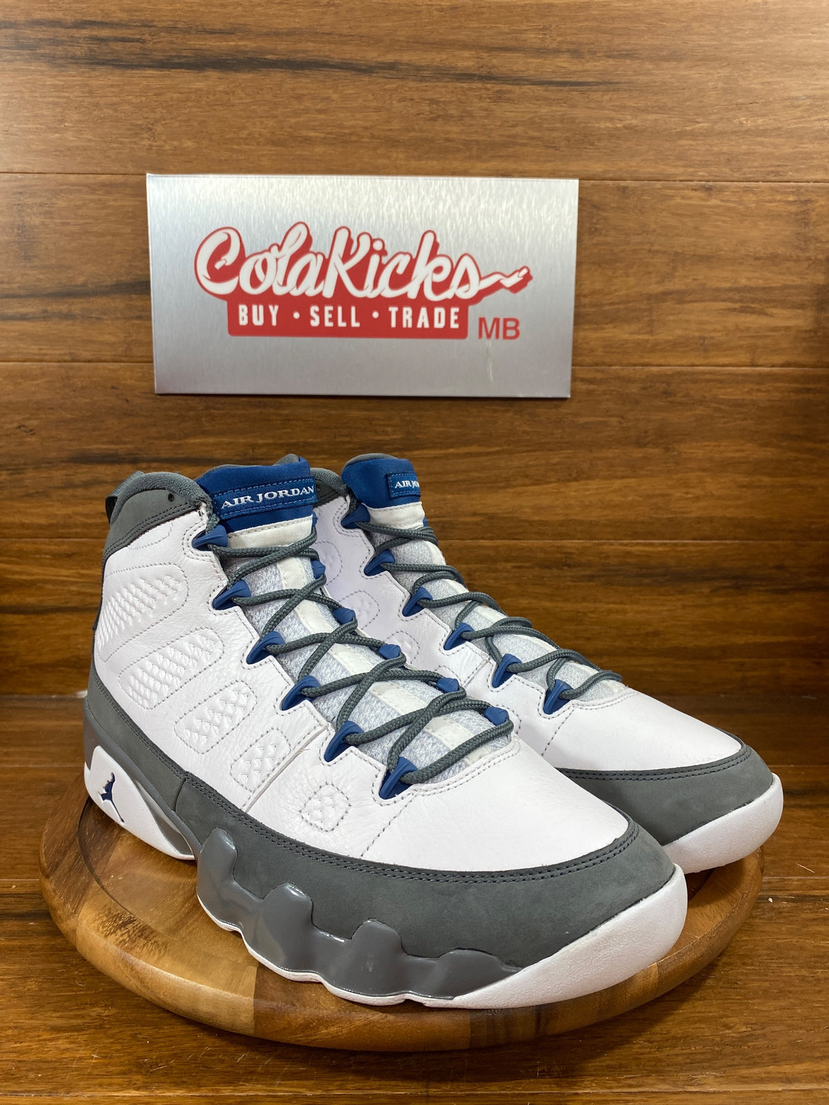 Jordan 9 Retro Flint Grey French Blue (2026)