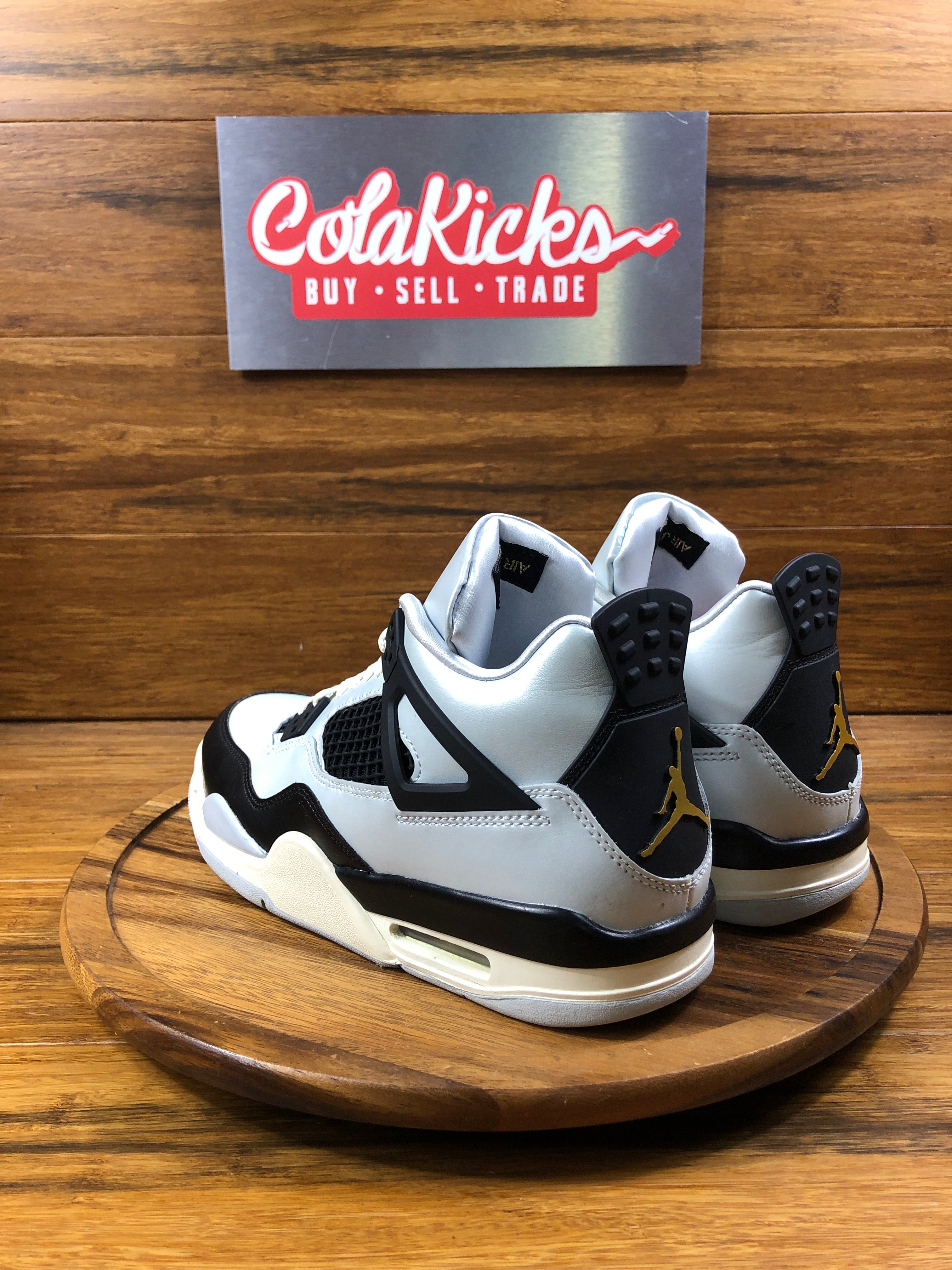 Jordan 4 Retro Platinum Gold (GS)