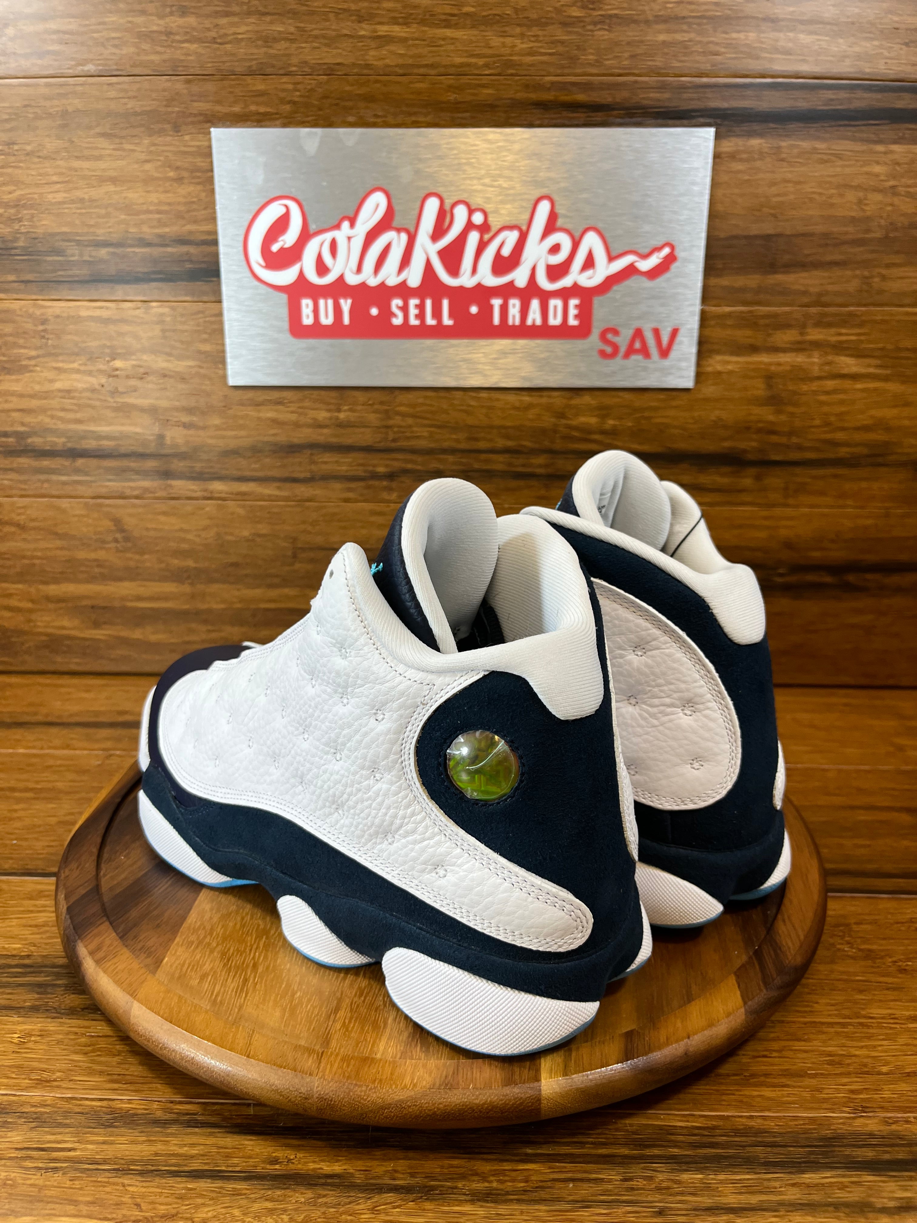 Jordan 13 Retro Obsidian Powder Blue White