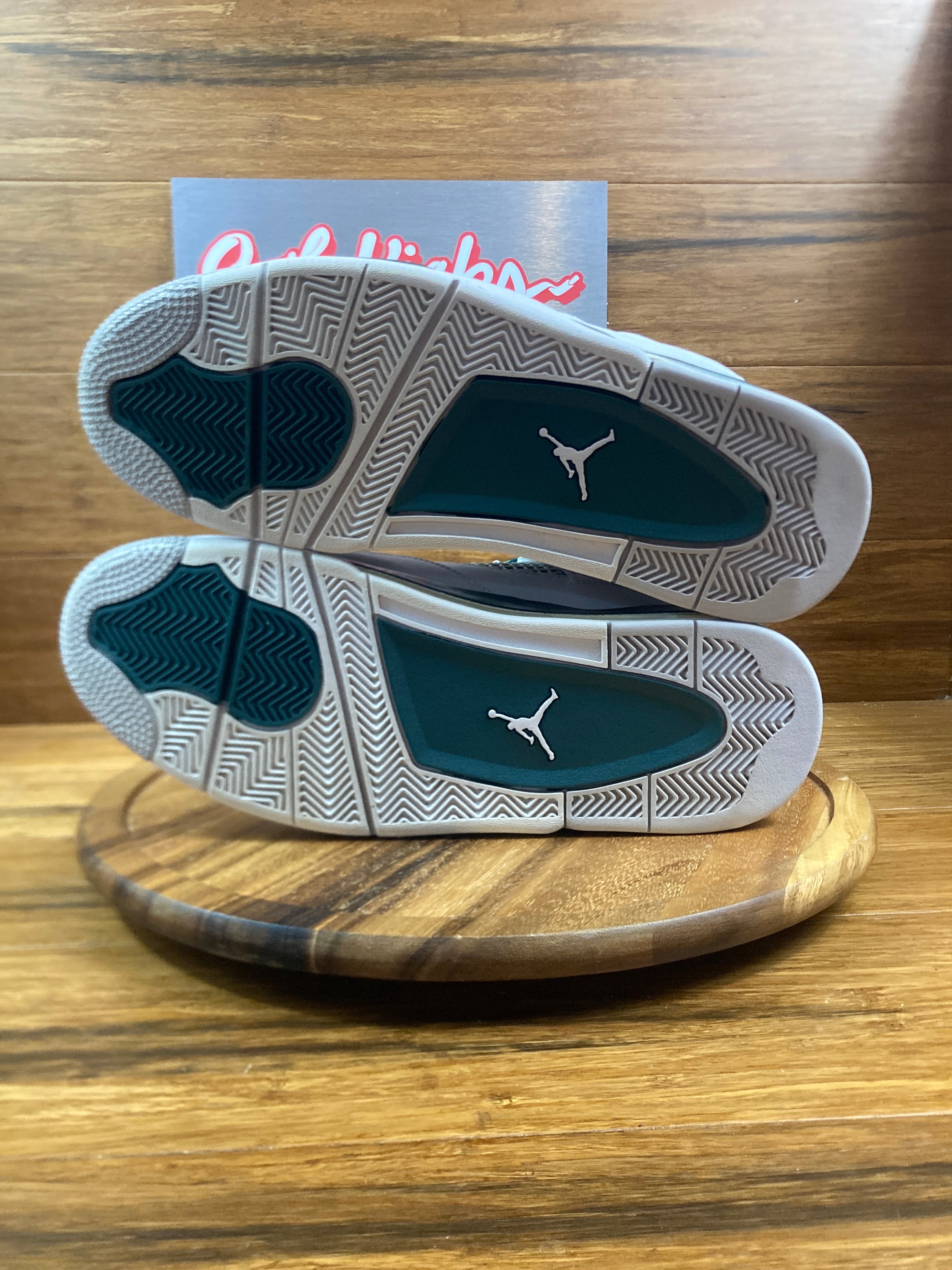 Jordan 4 Retro Oxidized Green